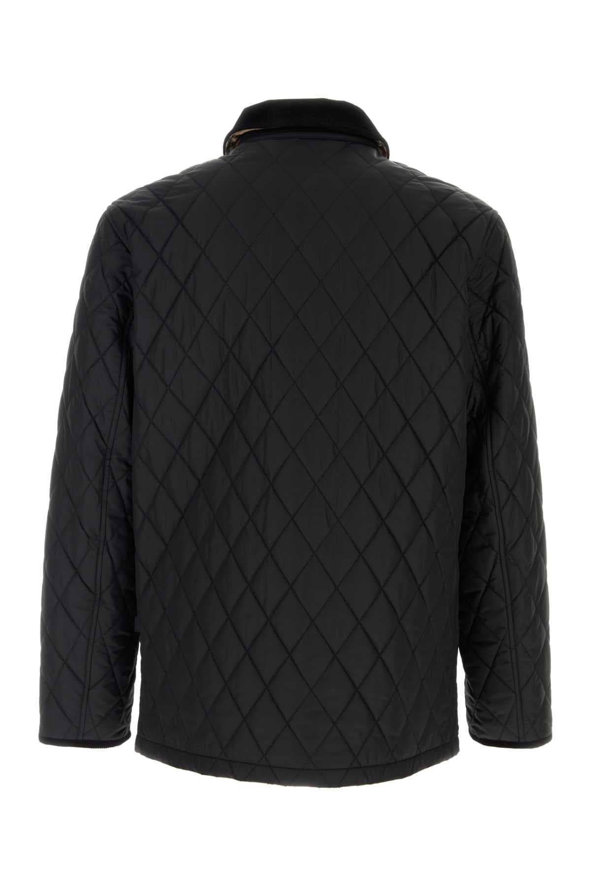 Black nylon Haddington jacket - мініатюра 2