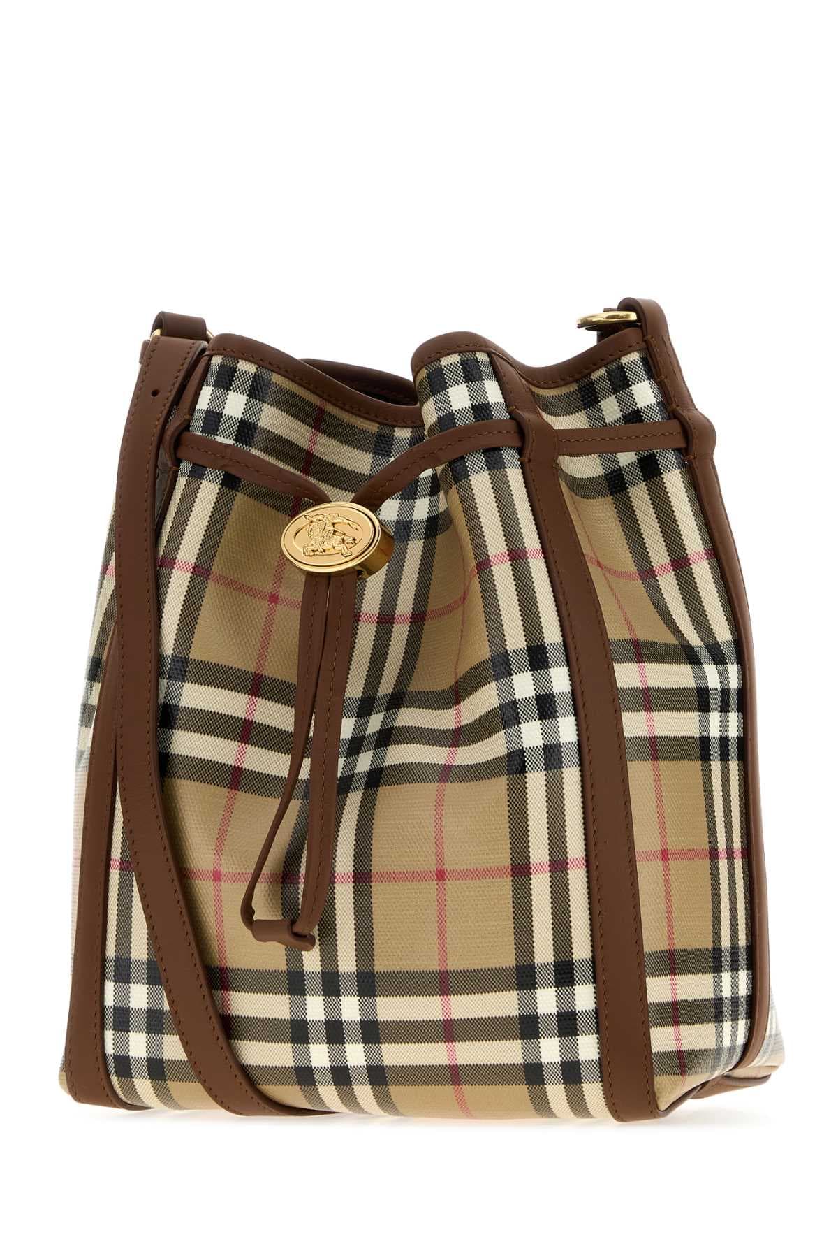 Printed canvas bucket bag - мініатюра 2