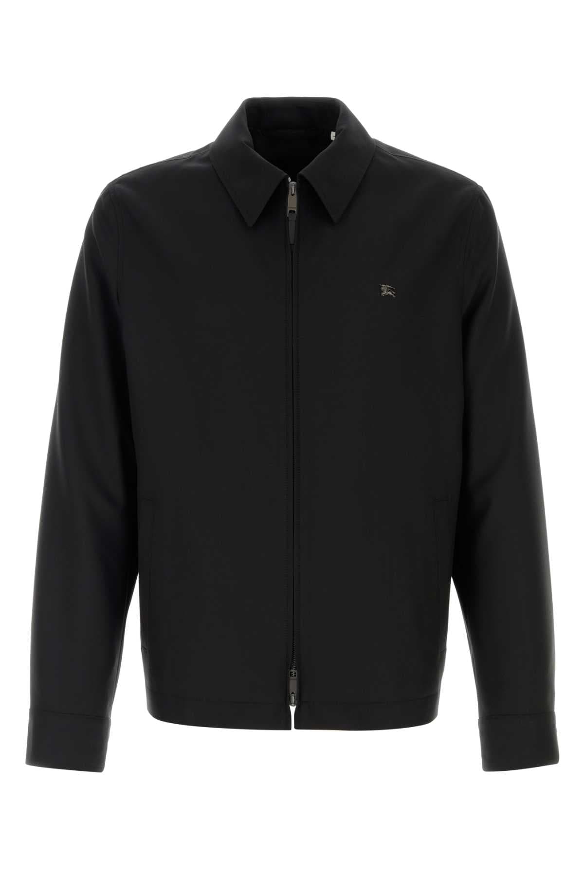 Black twill jacket