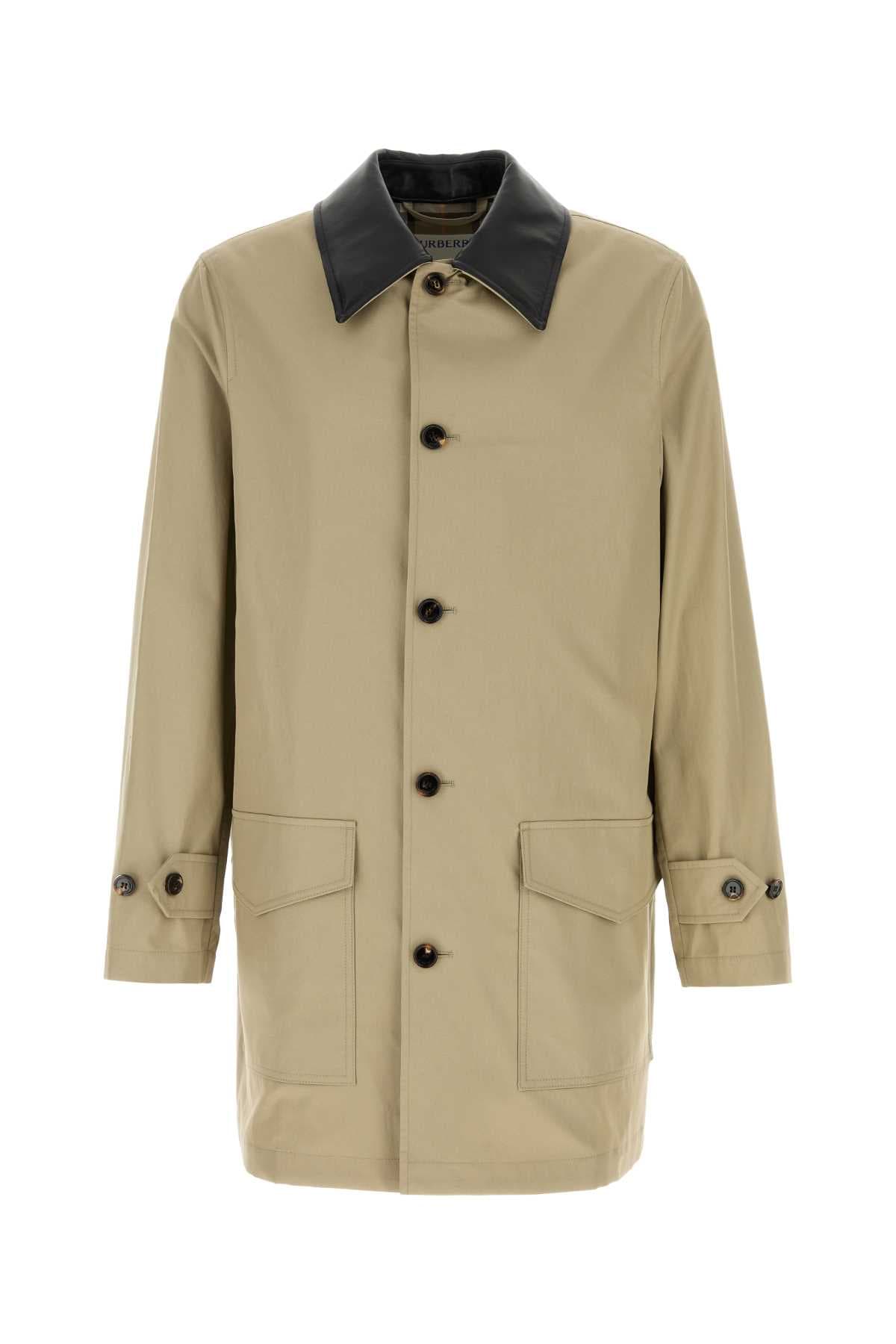Cappuccino cotton Meadowbank overcoat