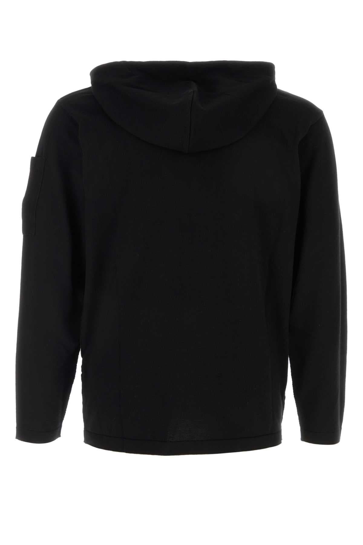 Black knit sweatshirt - мініатюра 2