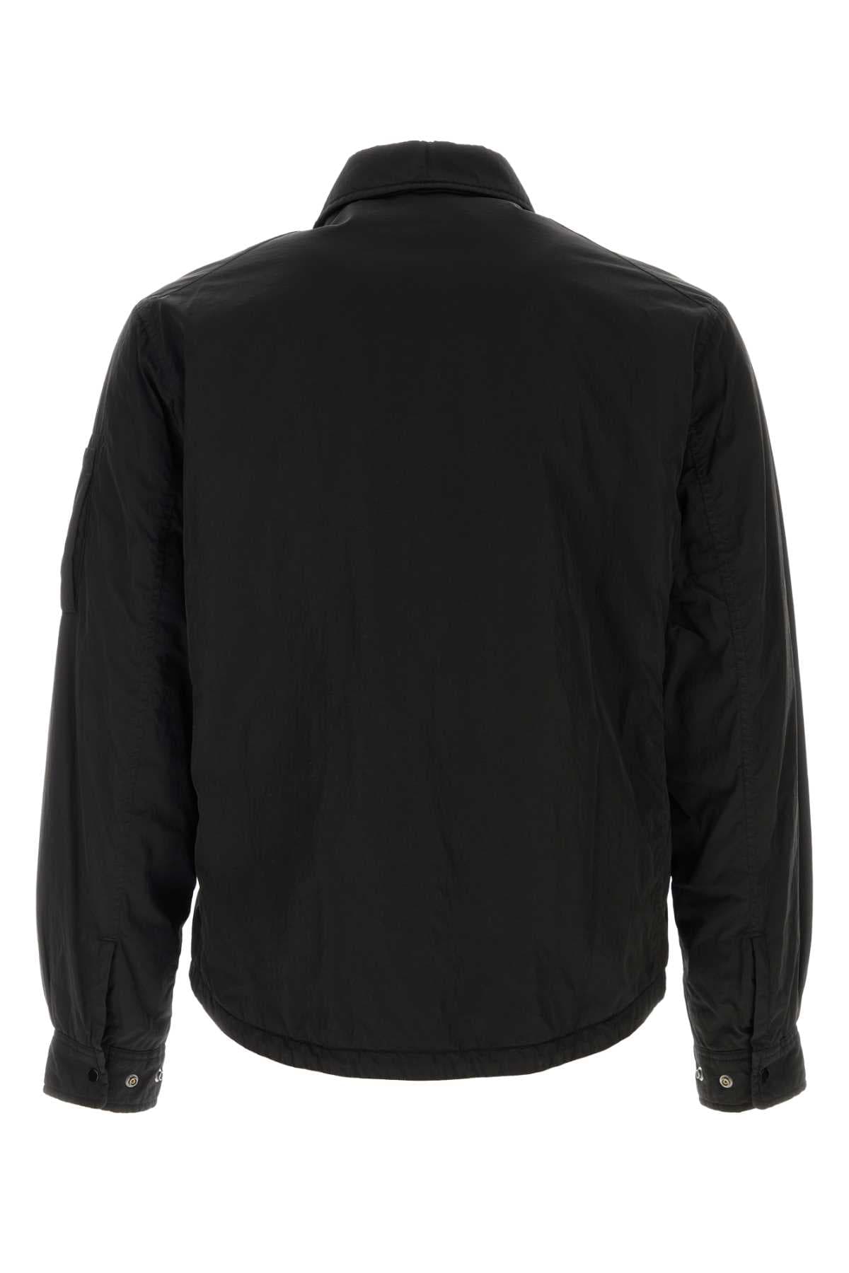 Black nylon padded jacket - мініатюра 2