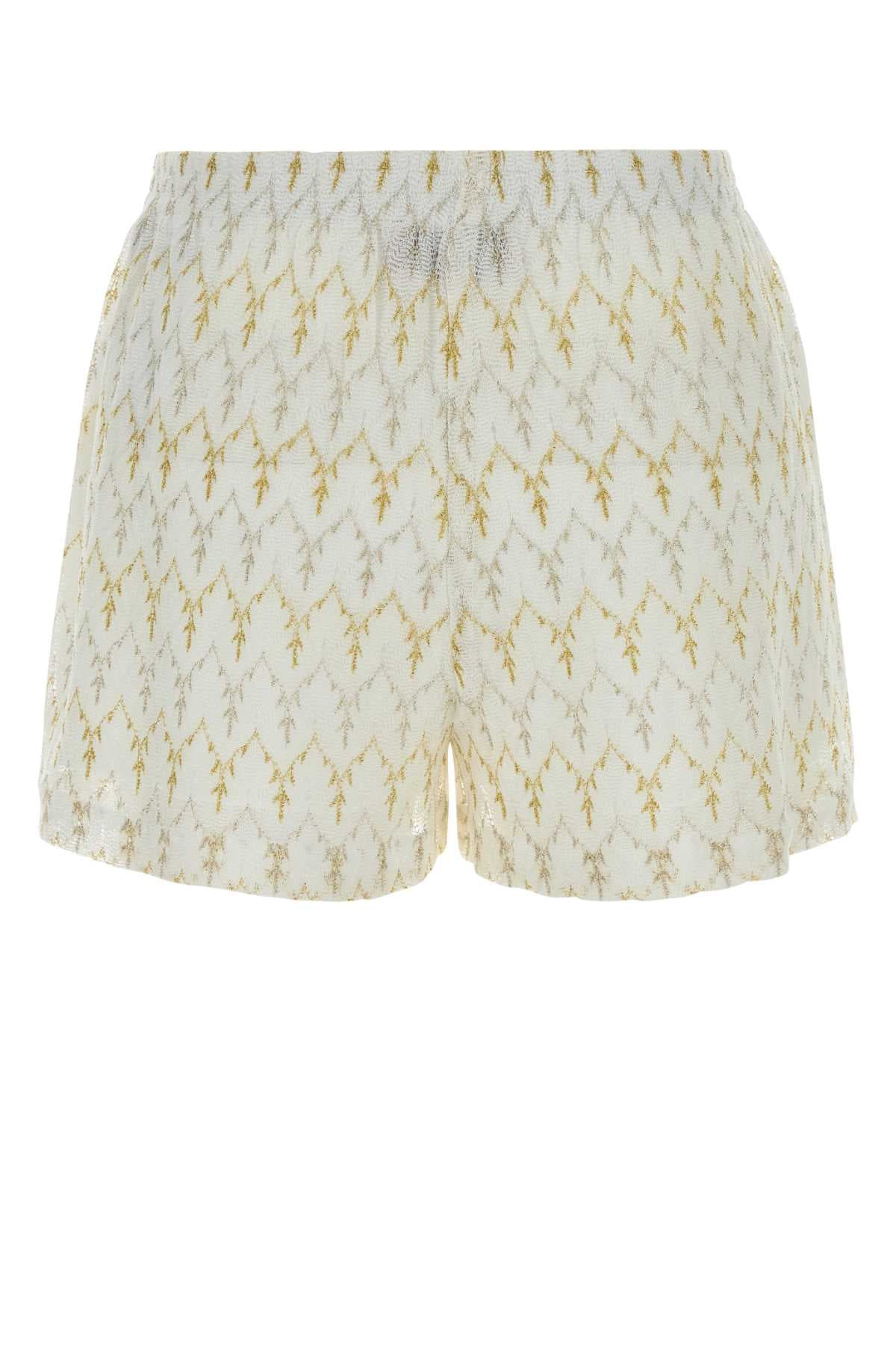 Embroidered lace shorts - мініатюра 2