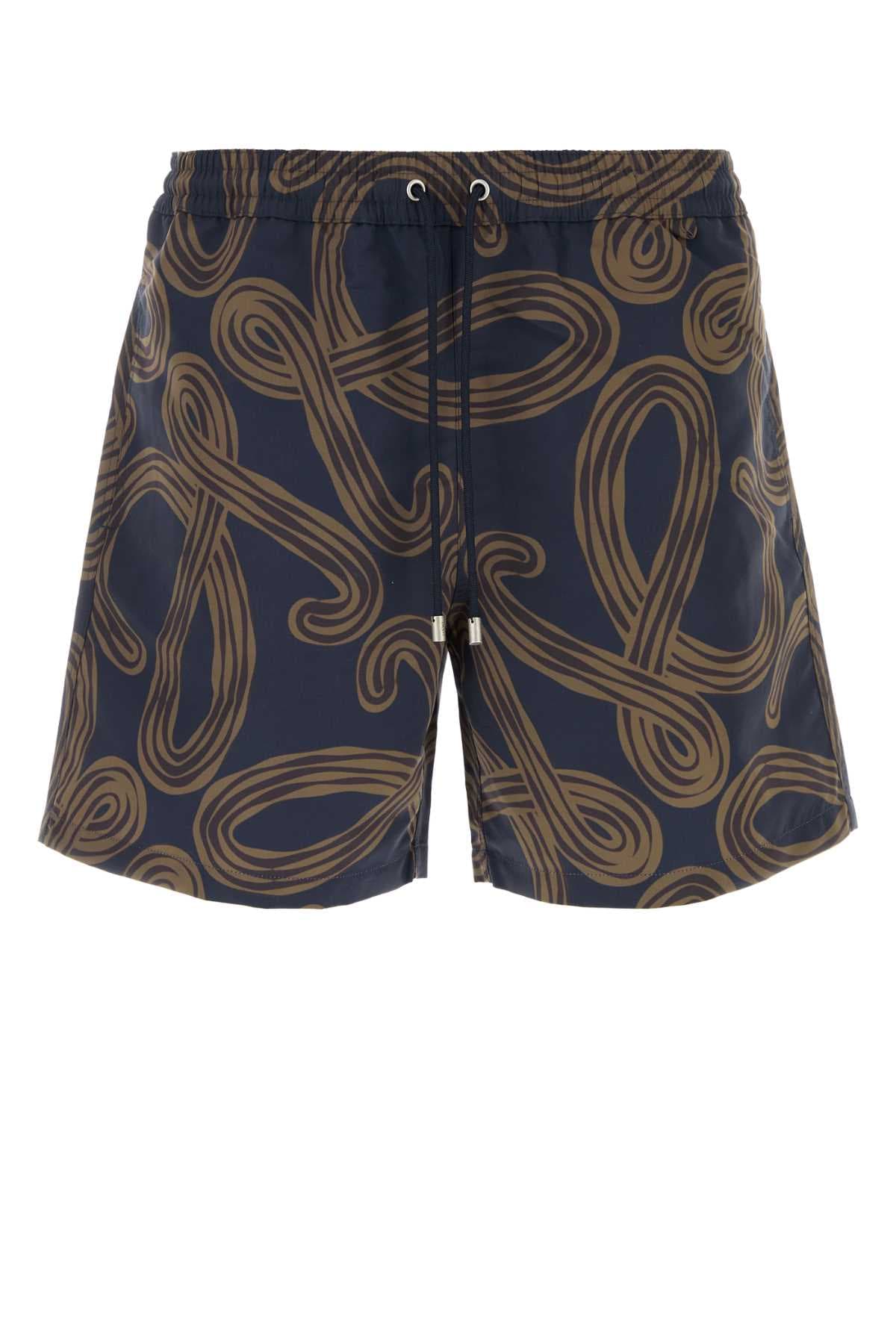 Printed polyester Paula s Ibiza swimming shorts