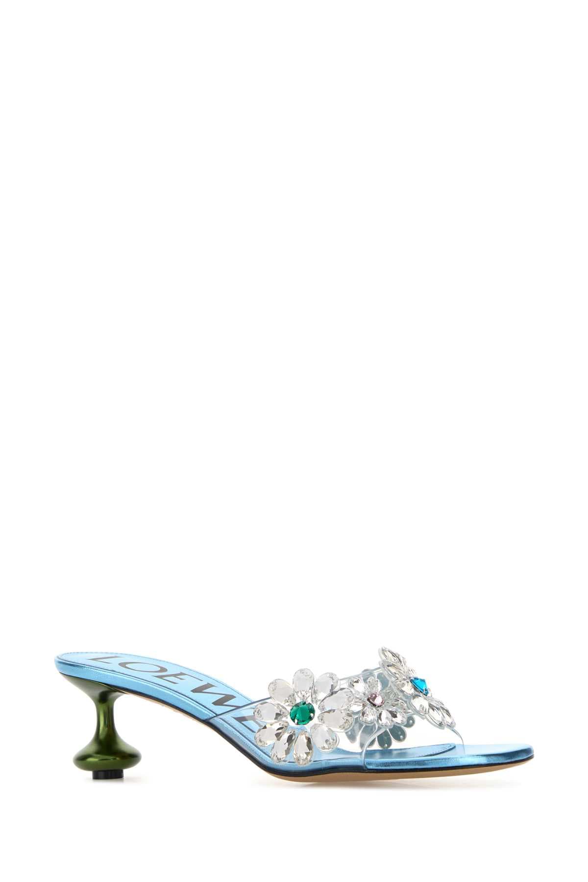 Embellished PVC Toy mules - мініатюра 2