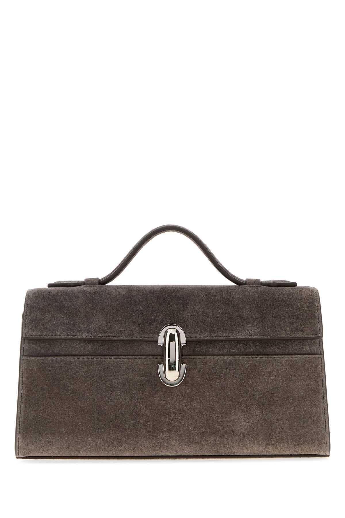 Mud suede Symmetry handbag
