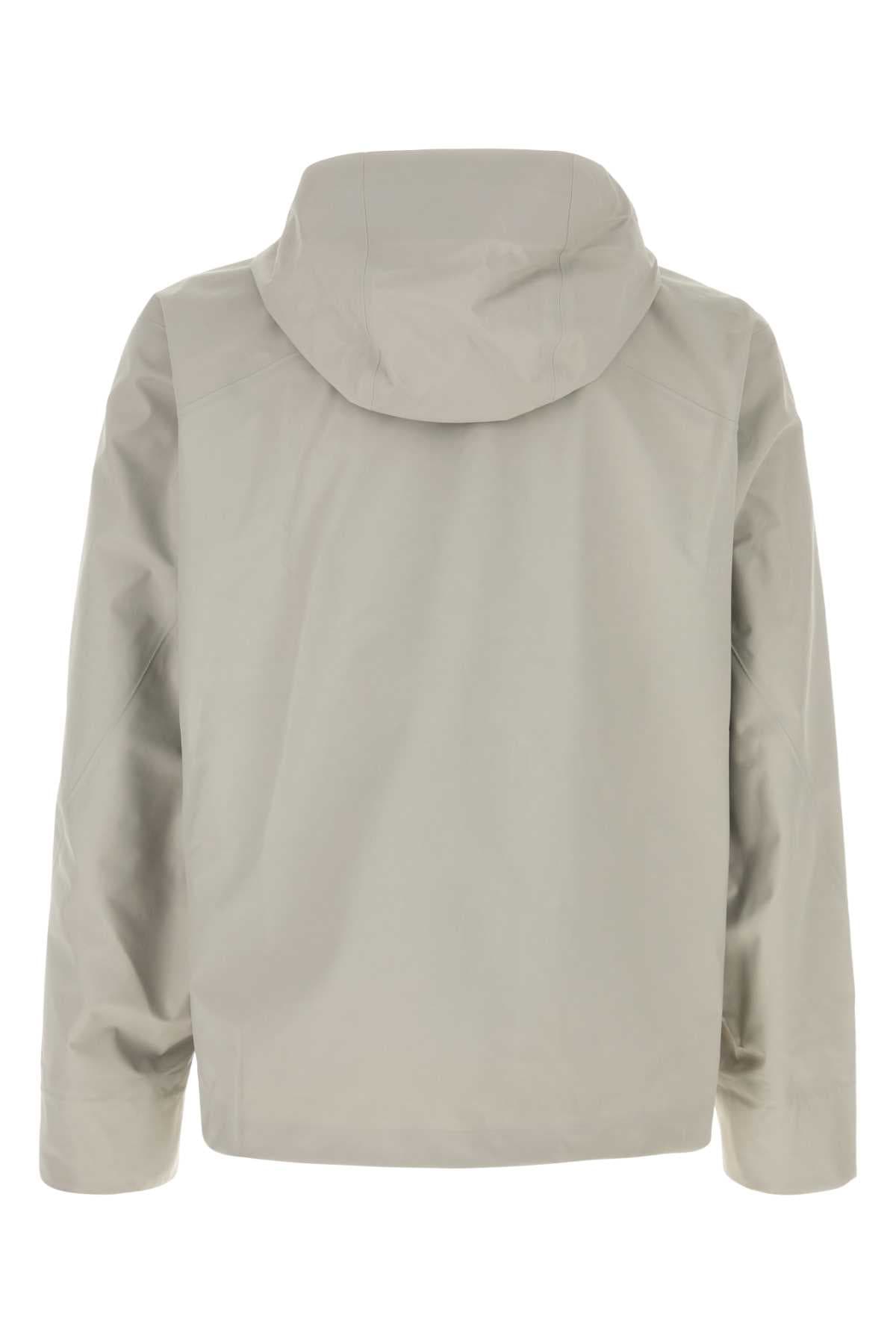 Grey nylon Arris jacket - мініатюра 2