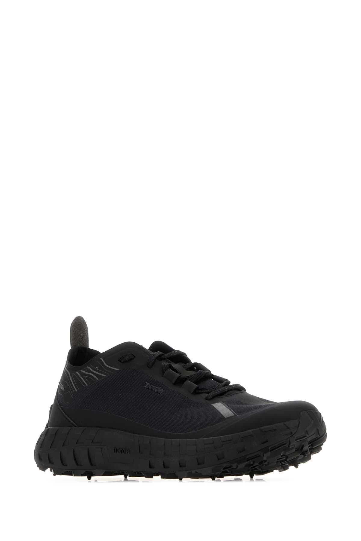 Black canvas sneakers - мініатюра 2