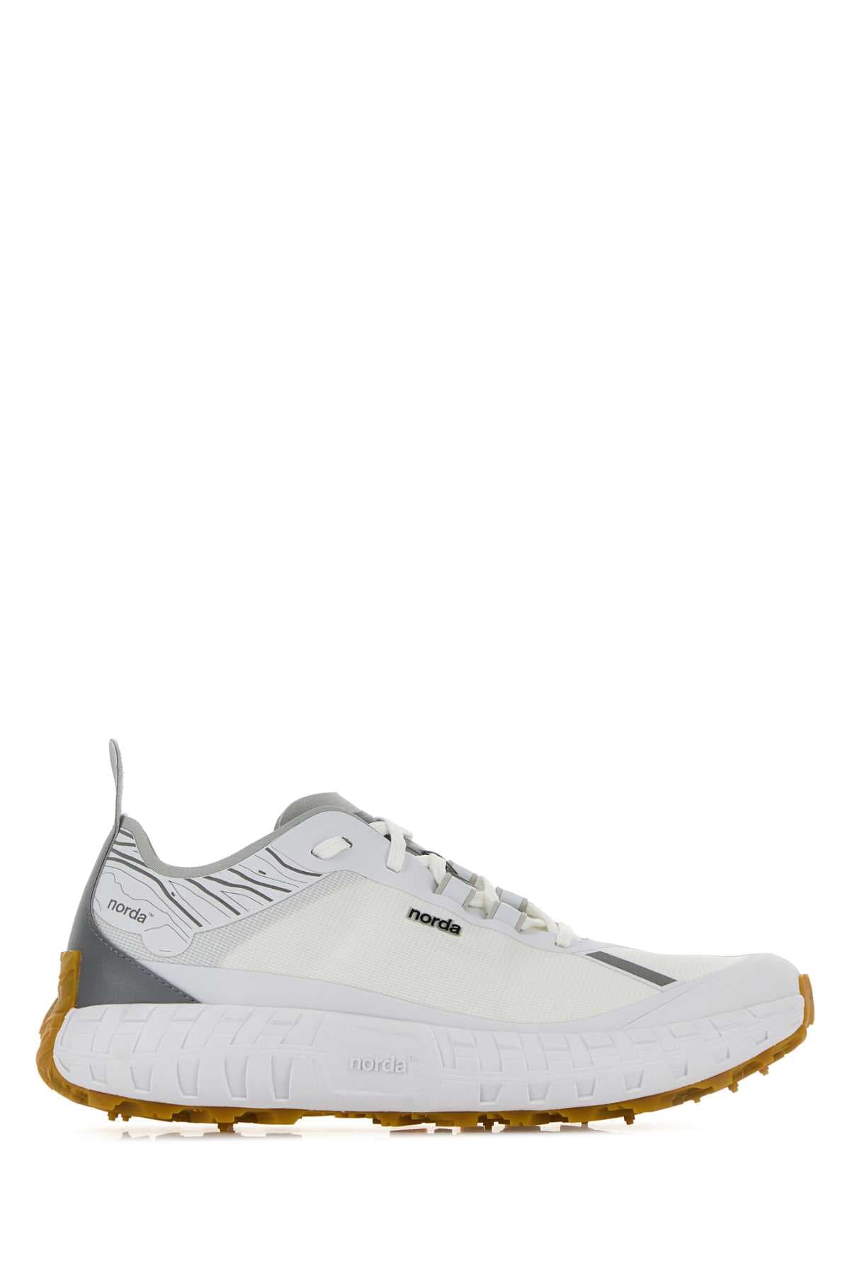 White canvas sneakers