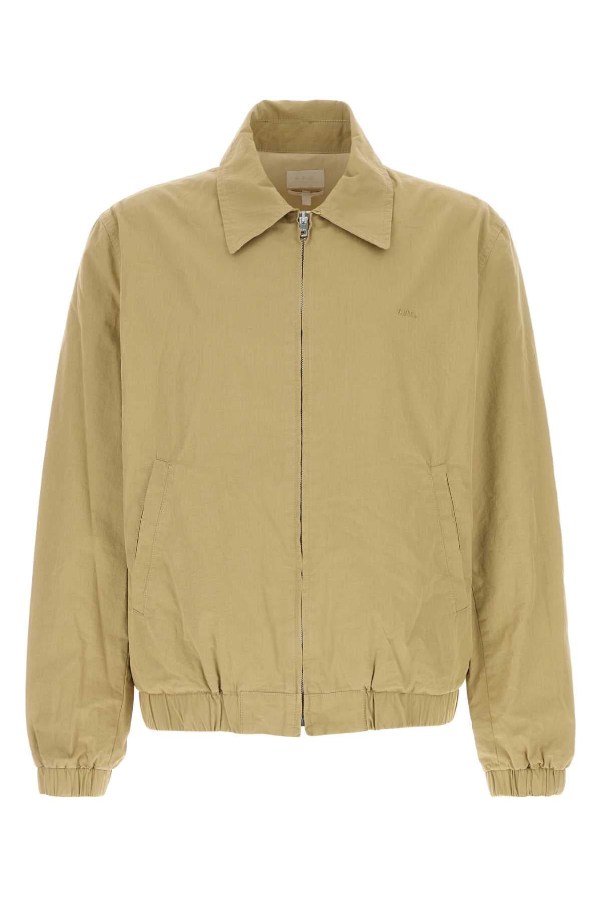 Beige cotton William jacket