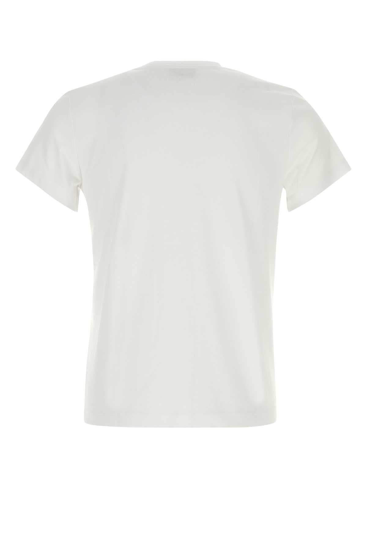 White cotton t-shirt - мініатюра 2