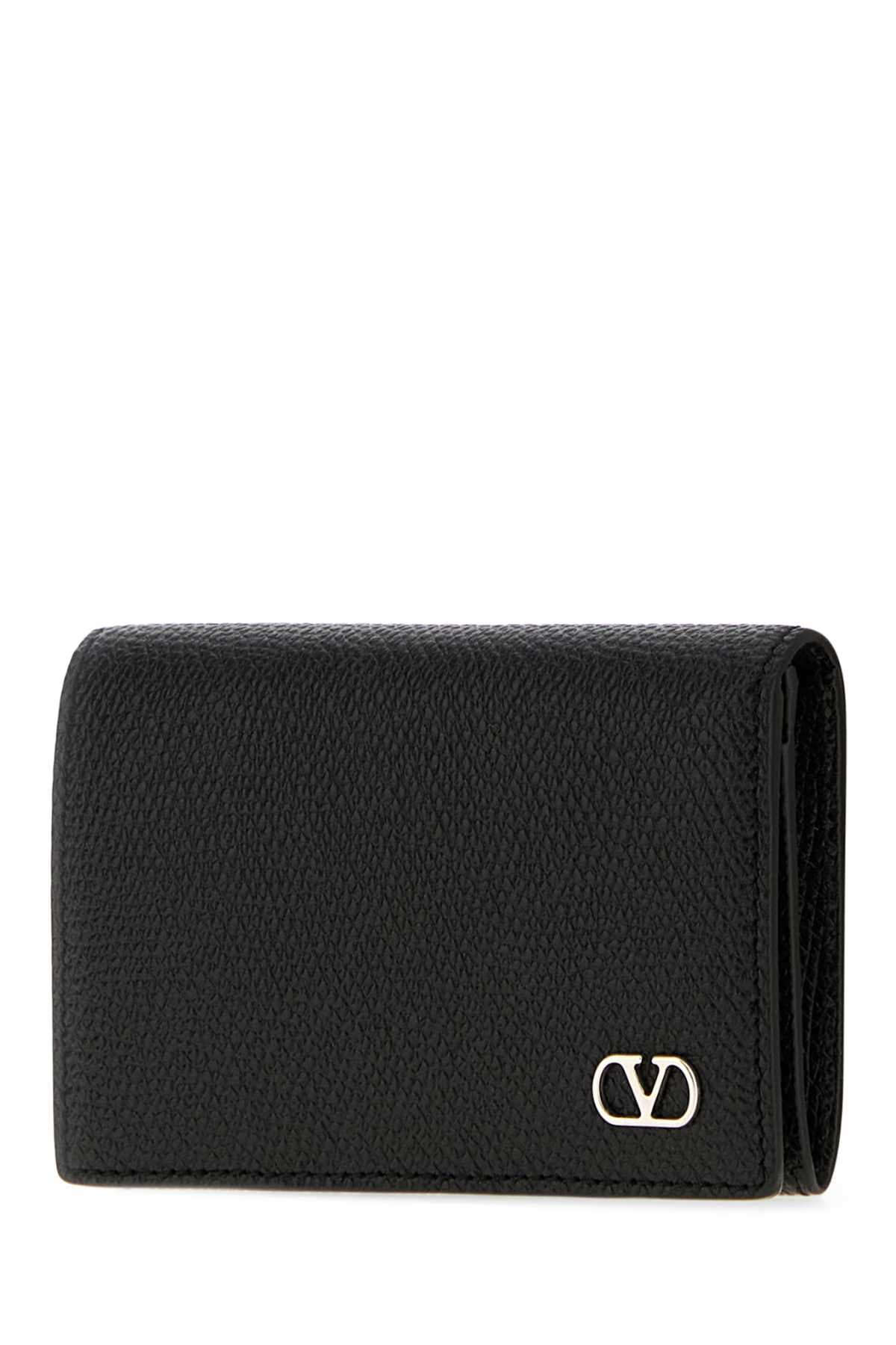 Black leather wallet - мініатюра 2