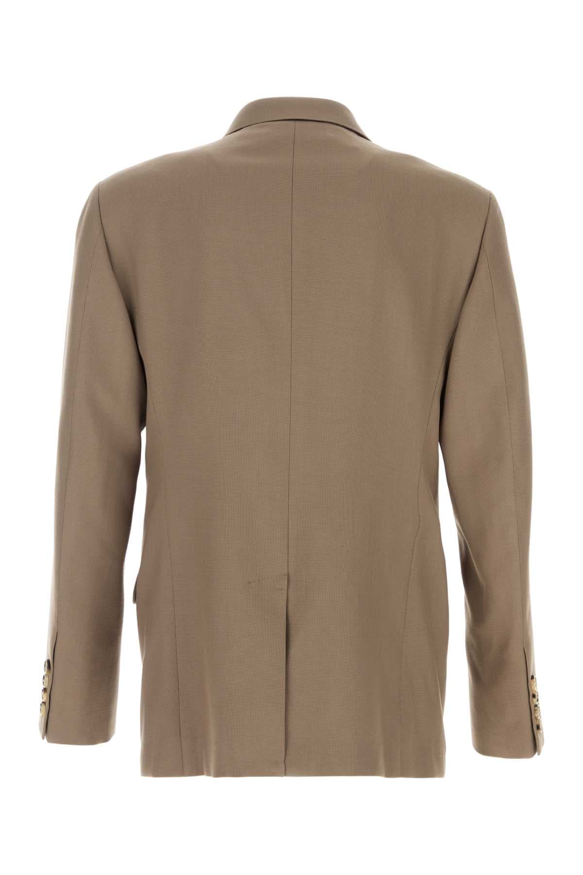 Cappuccino wool blazer - мініатюра 2