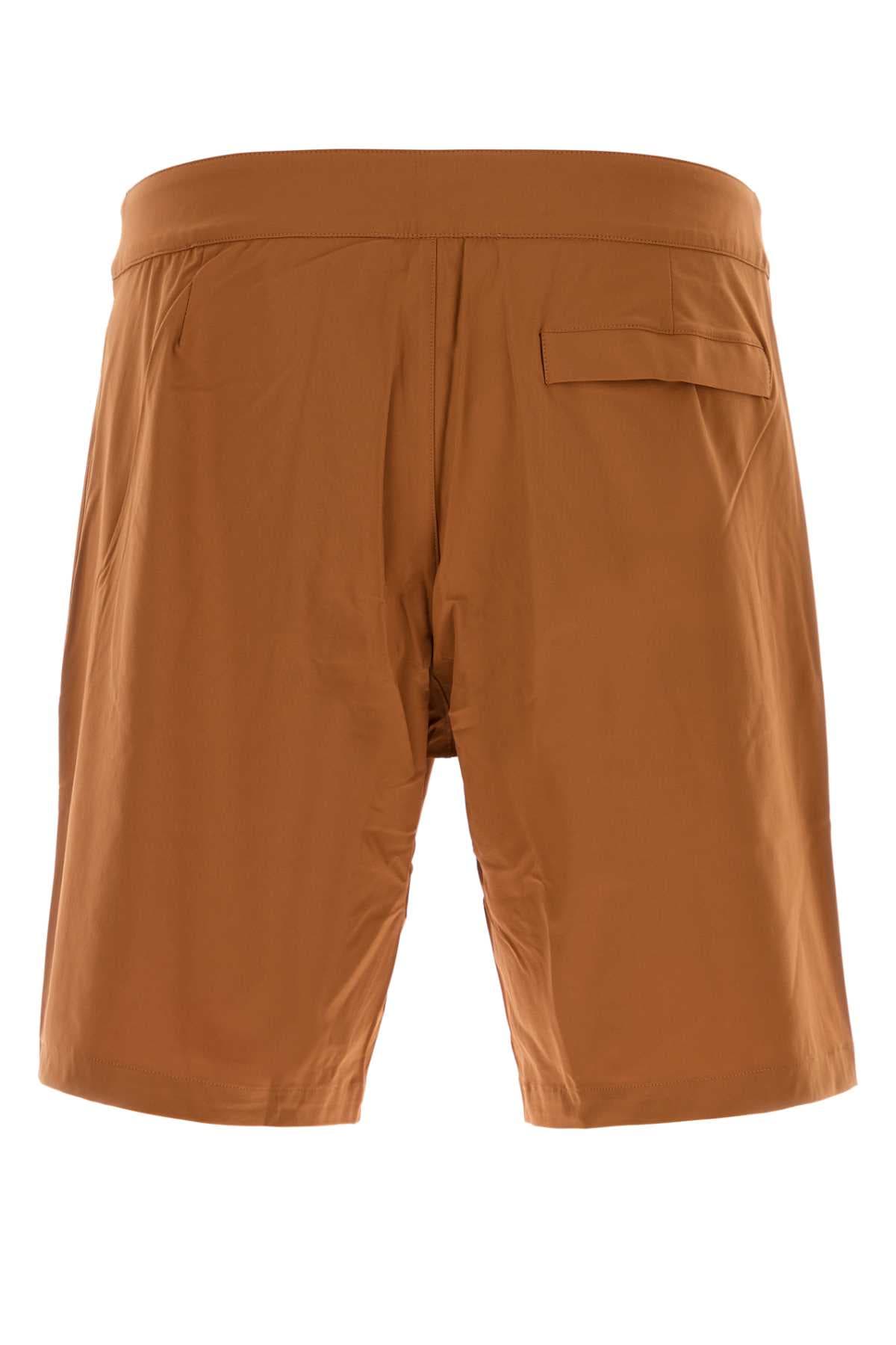 Caramel stretch nylon Rio swimming shorts - мініатюра 2