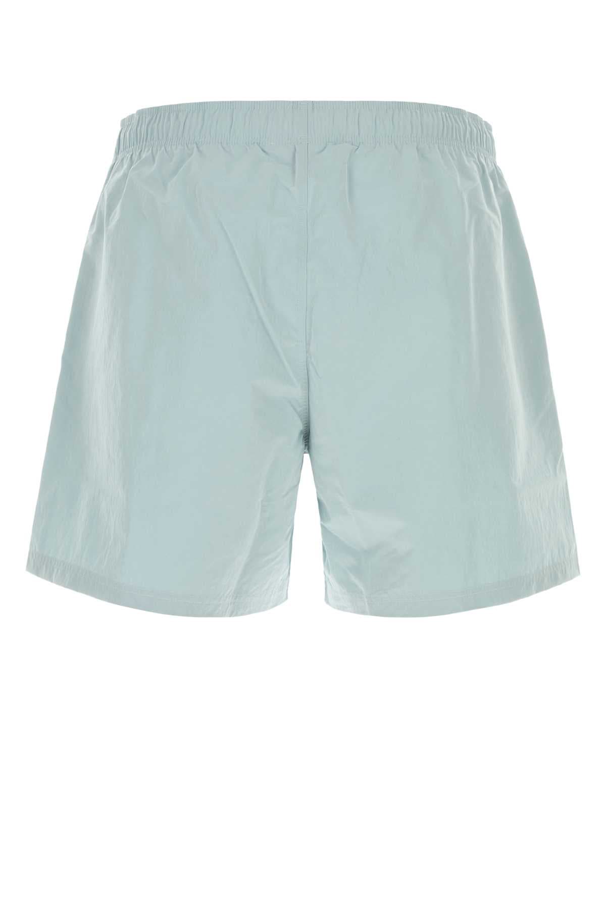 Pastel light-blue nylon blend Antibes swimming shorts - мініатюра 2