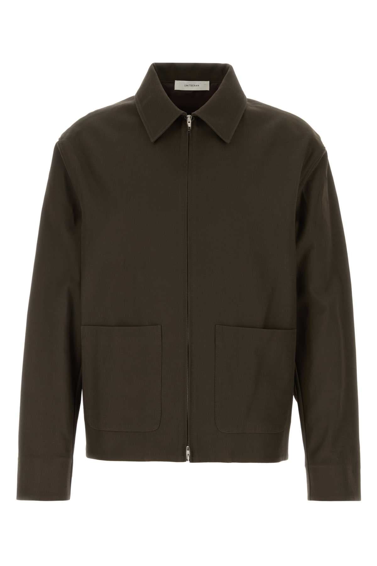 Chocolate cotton blend Norm jacket