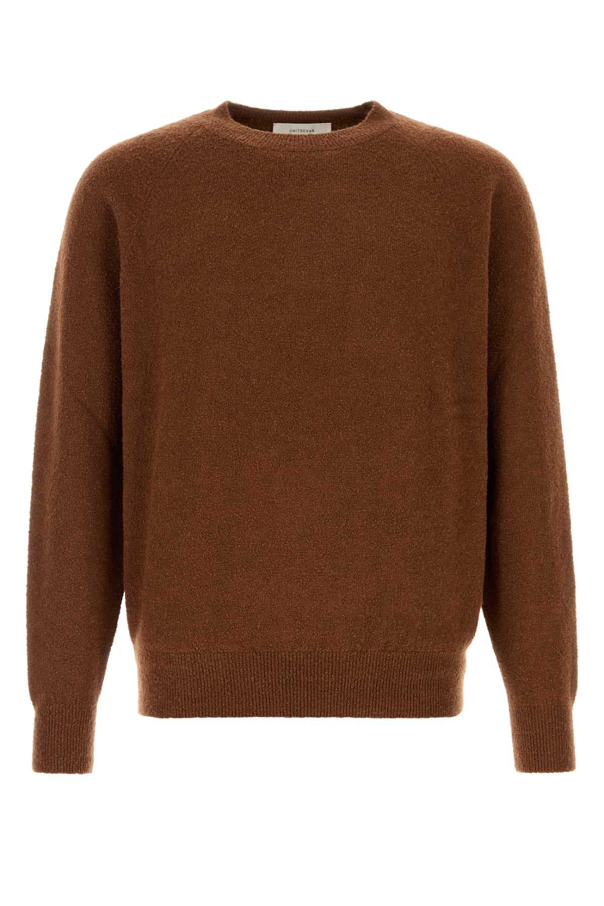 Chocolate cashmere blend Ralph sweater