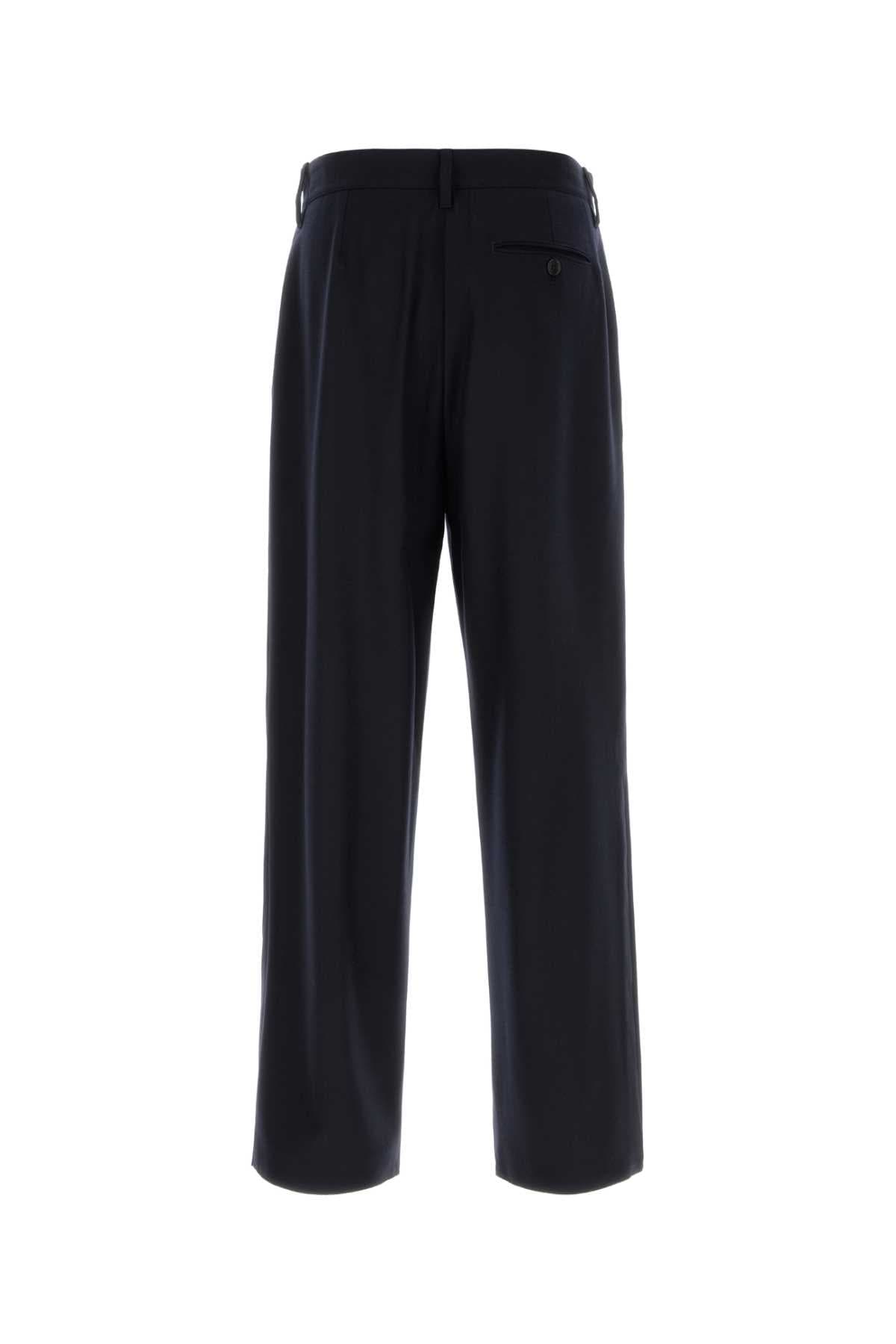 Midnight blue wool Giorgio Armani x Alanui pant - мініатюра 2