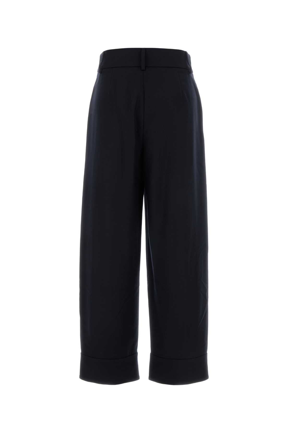 Midnight blue wool Giorgio Armani x Alanui pant - мініатюра 2