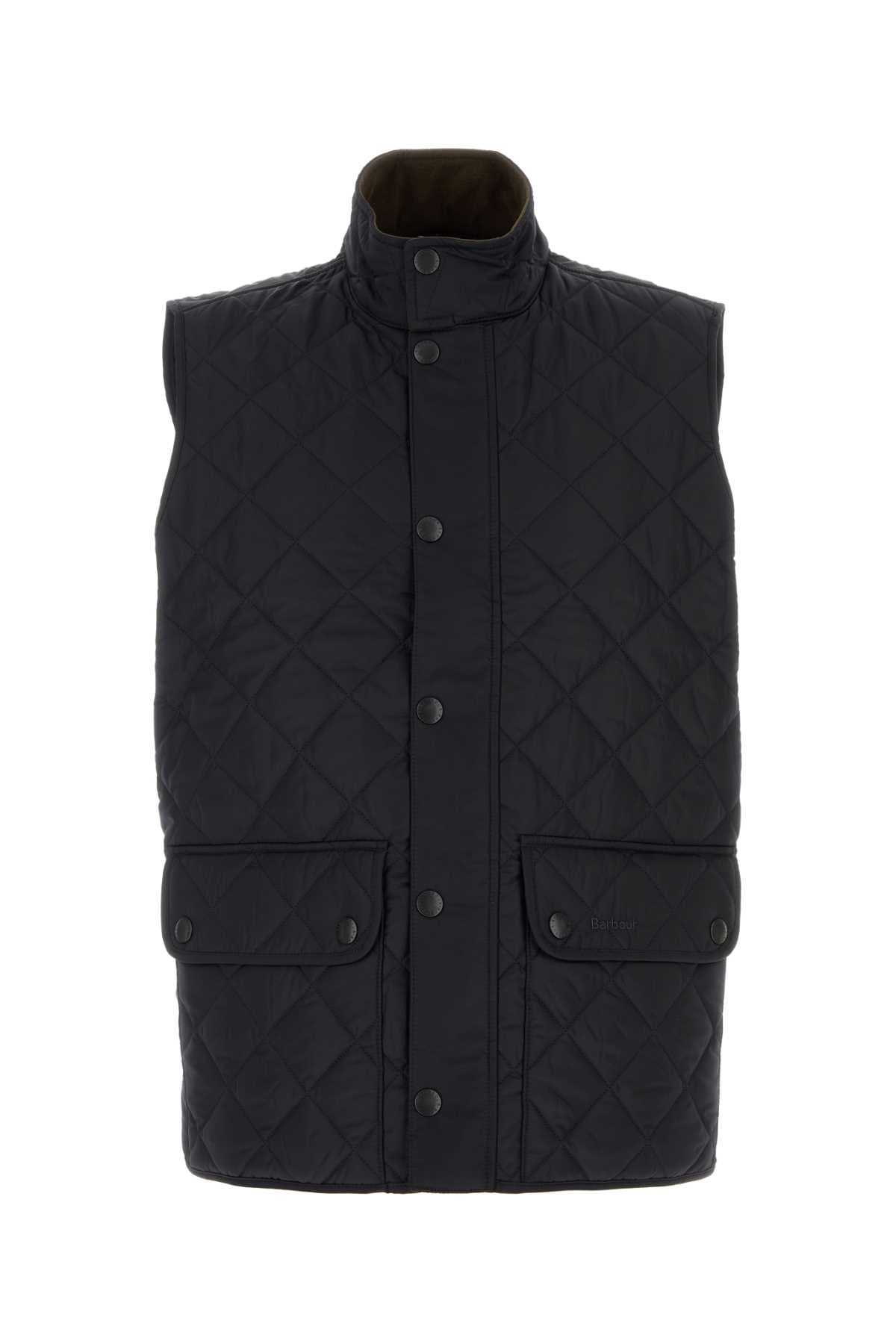 Dark blue polyester Lowerdale sleeveless jacket
