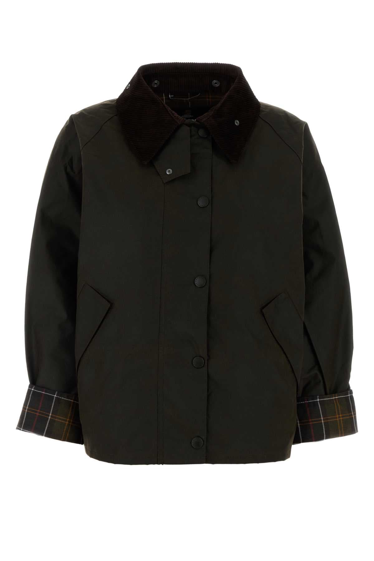 Khaki cotton Transport jacket