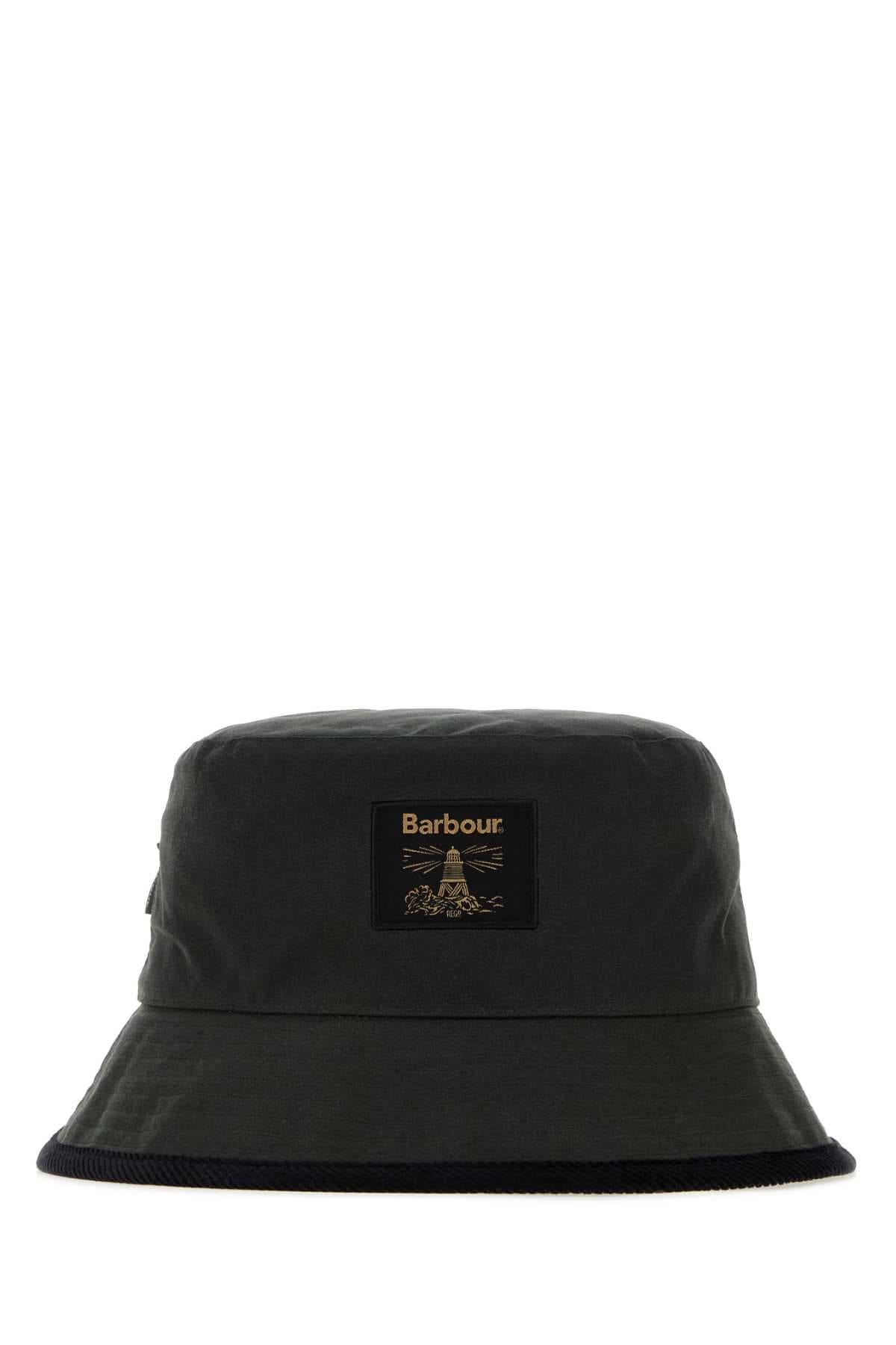 Sage green canvas bucket hat
