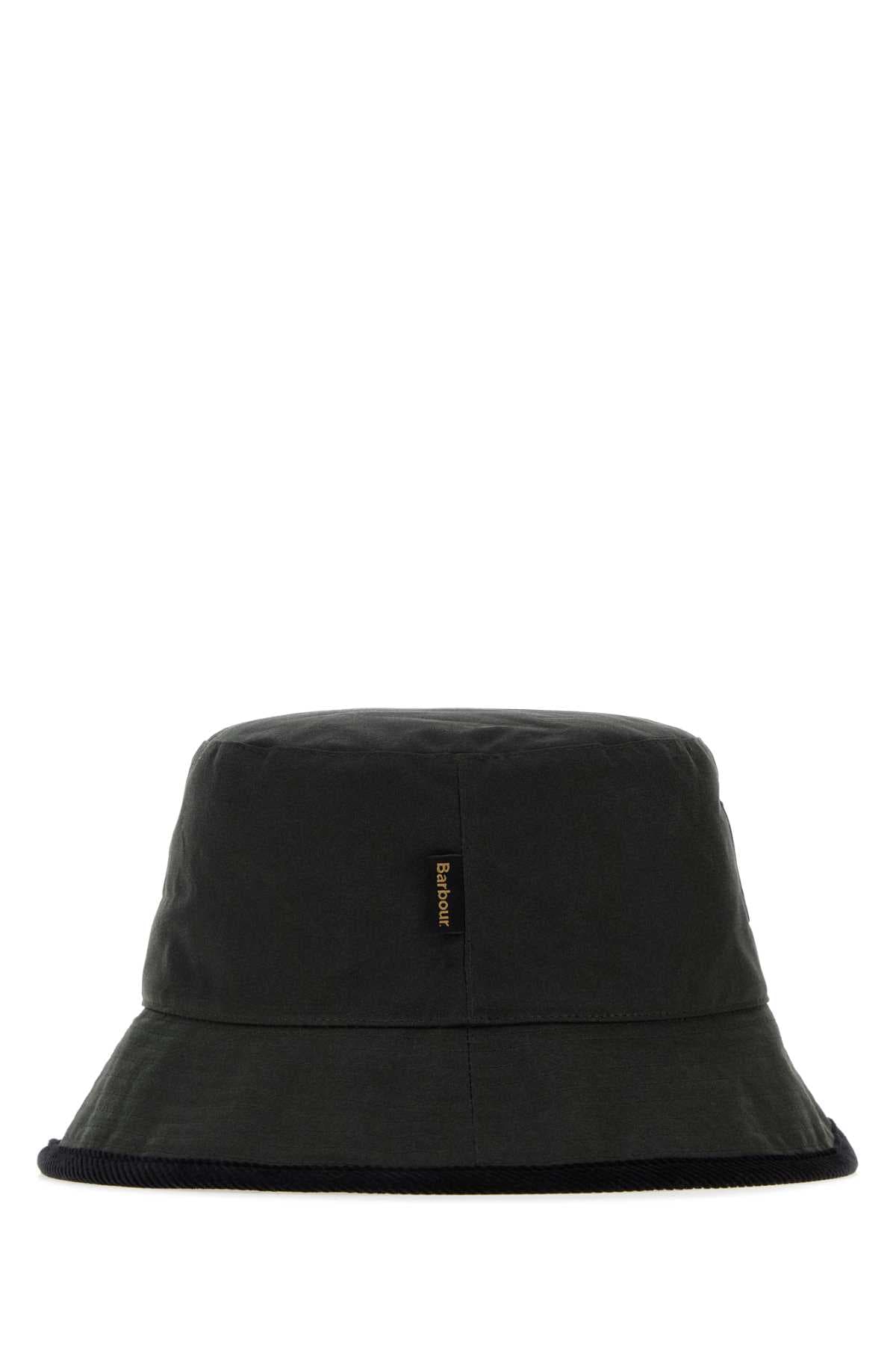 Sage green canvas bucket hat - мініатюра 2