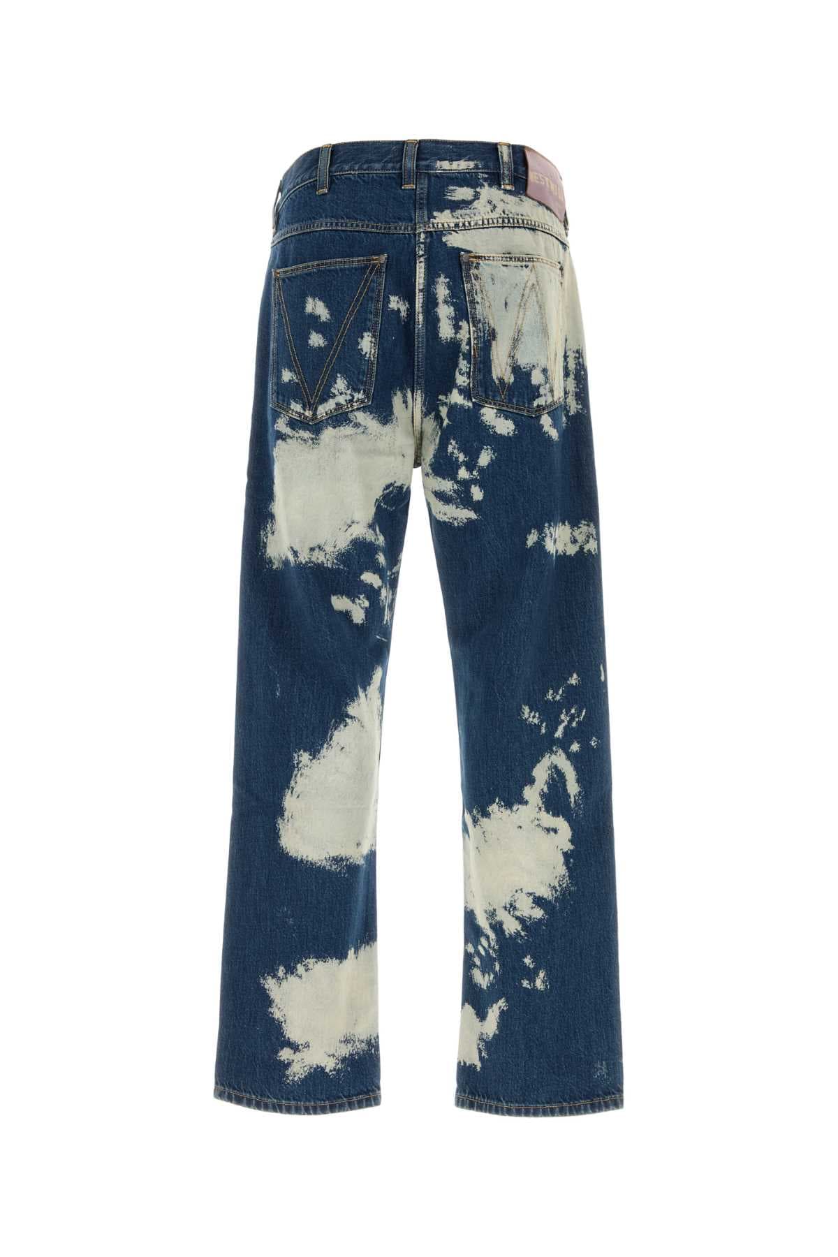 Two-tone denim Ranch jeans - мініатюра 2
