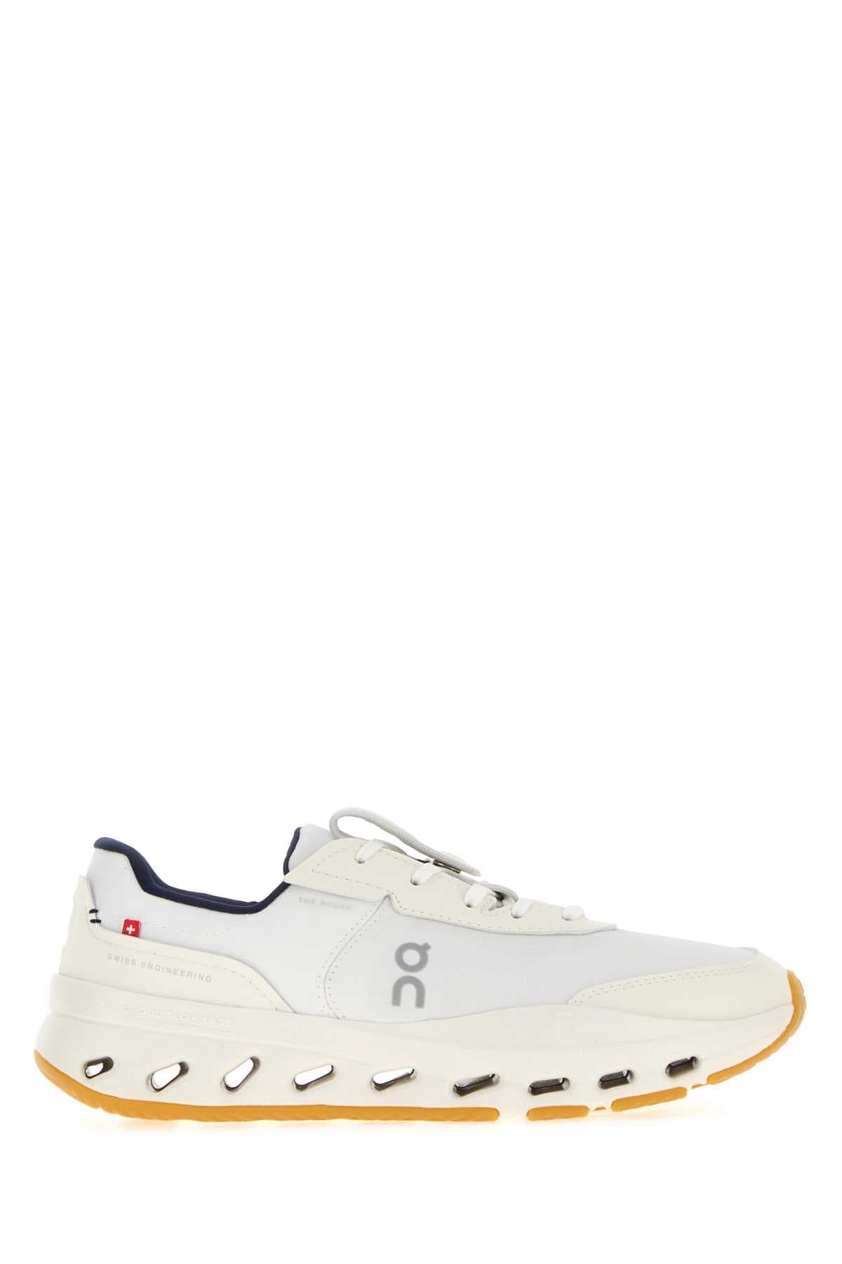 White fabric The Roger Wildcard sneakers