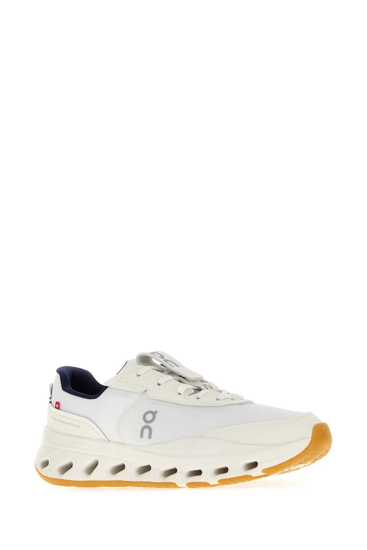 White fabric The Roger Wildcard sneakers - мініатюра 2