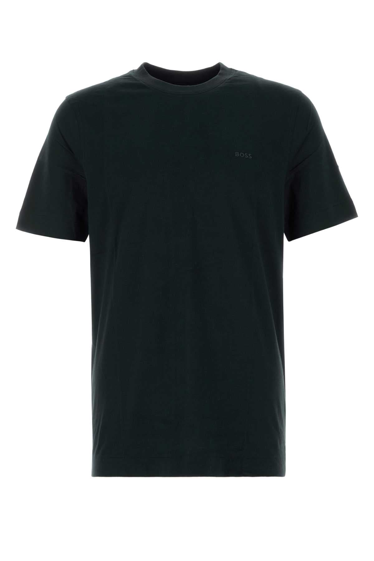 Black cotton t-shirt