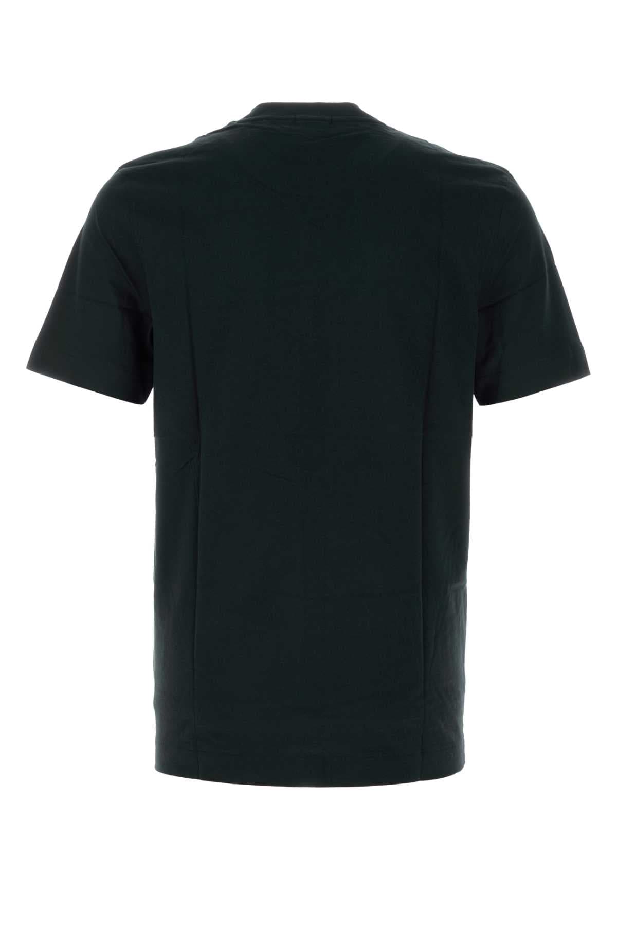 Black cotton t-shirt - мініатюра 2