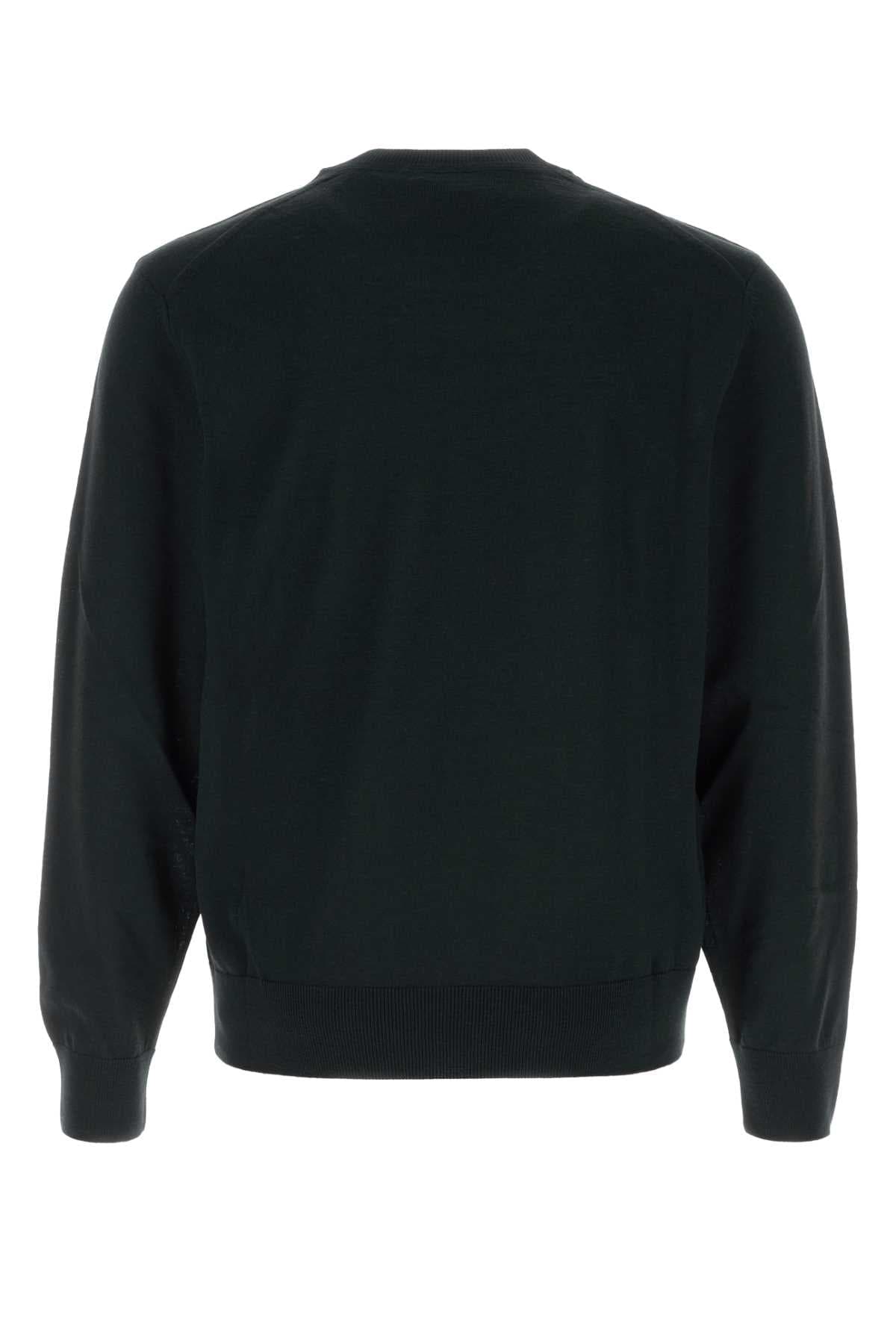 Black wool sweater - мініатюра 2