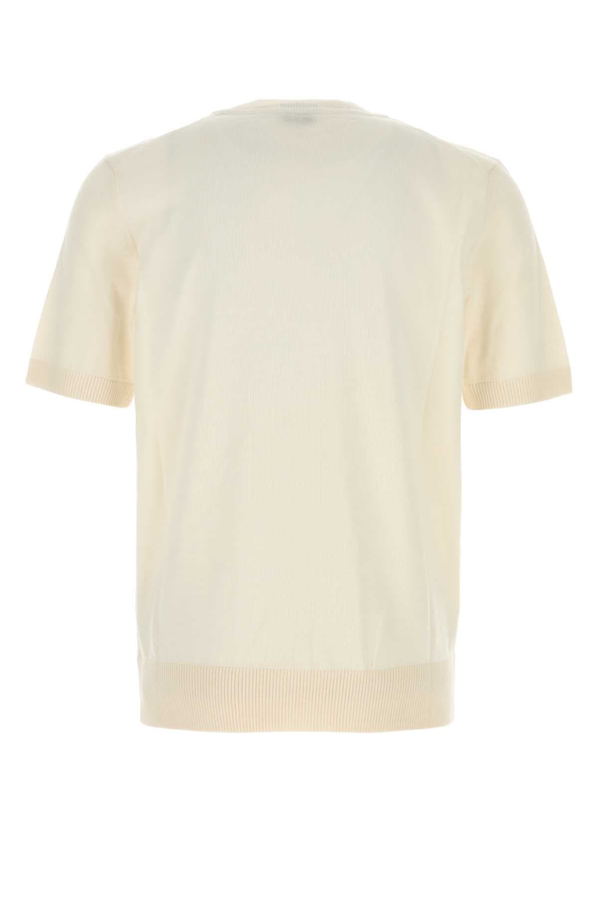 Cream cotton sweater - мініатюра 2