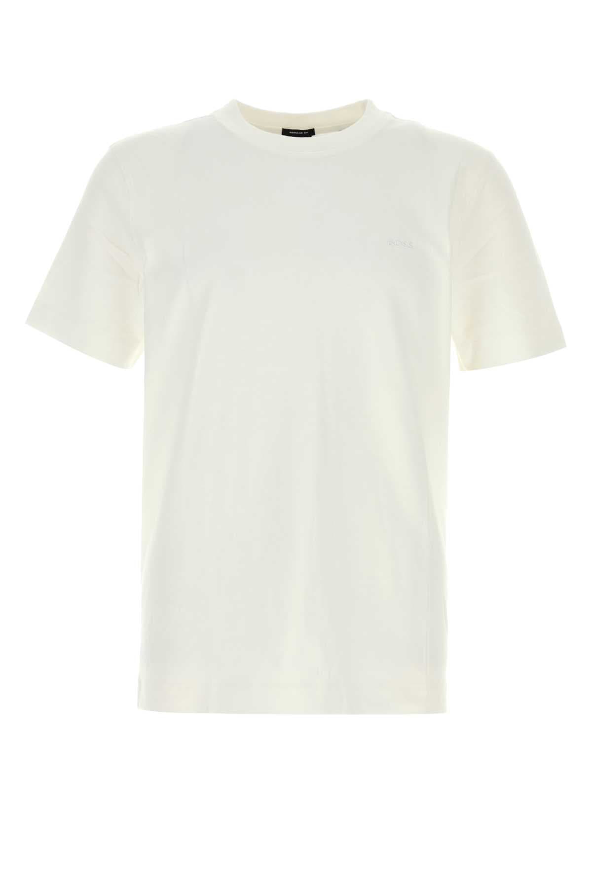 White cotton t-shirt