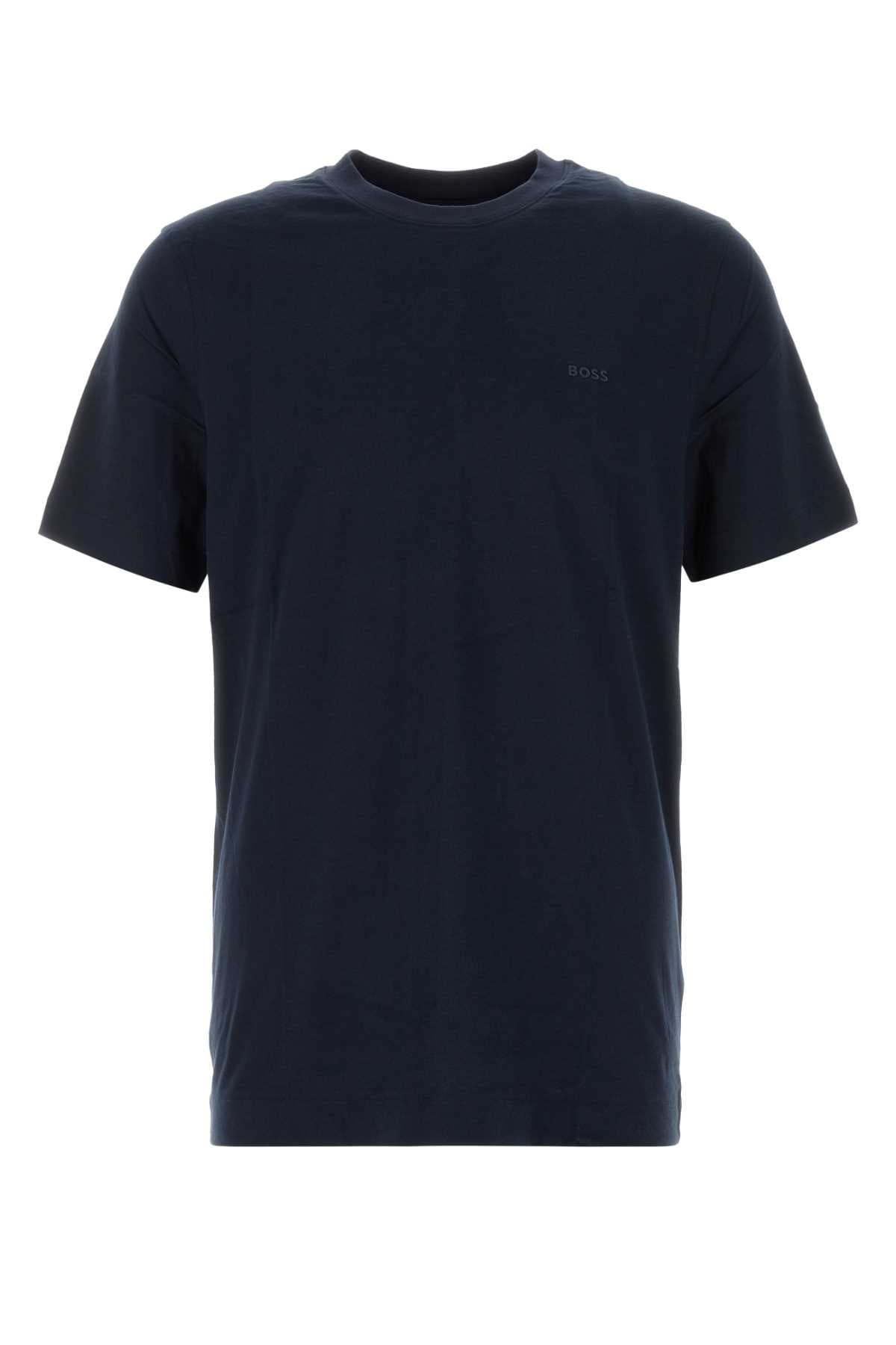 Midnight blue cotton t-shirt