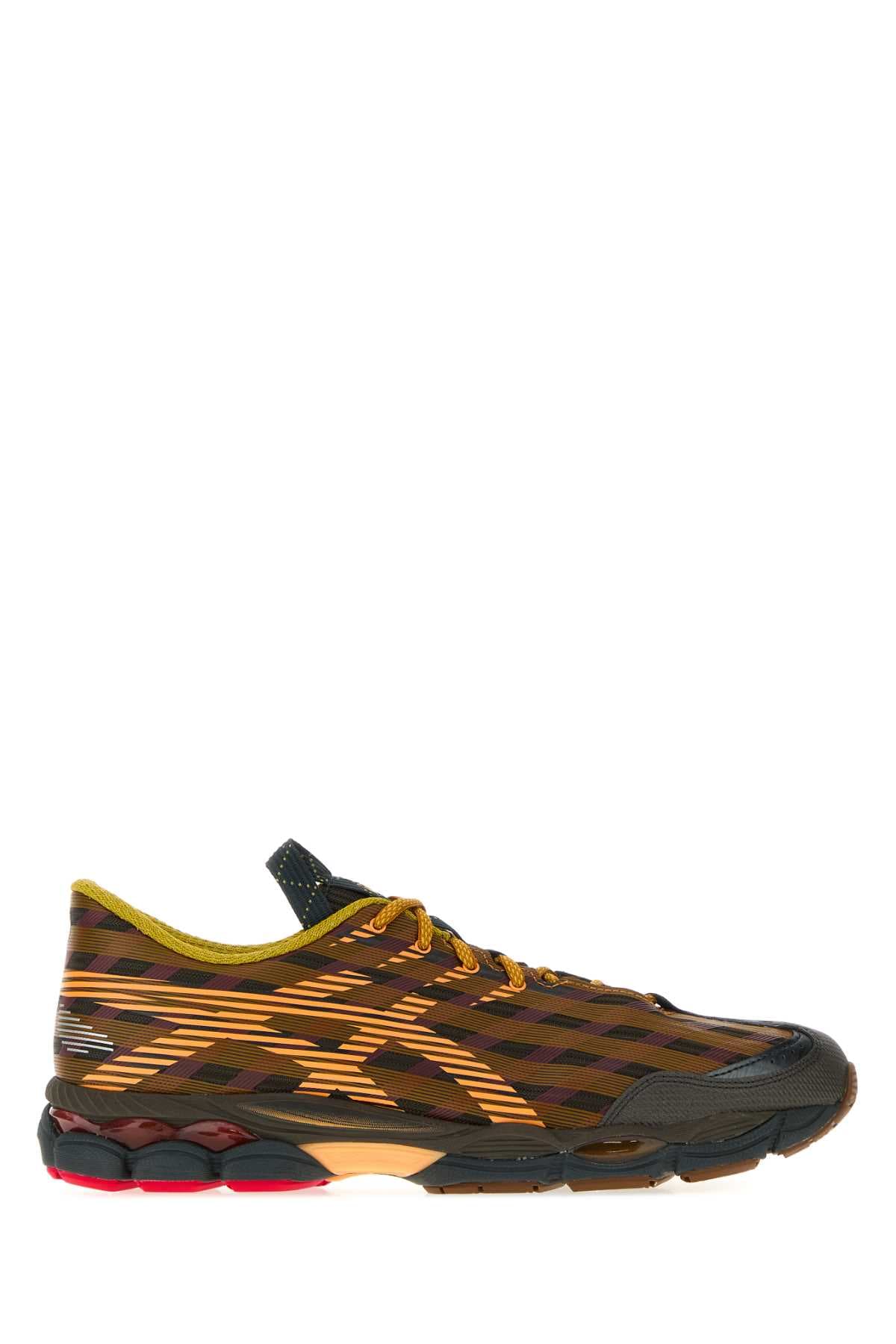 Printed canvas US8-S GEL-SJ33 sneakers