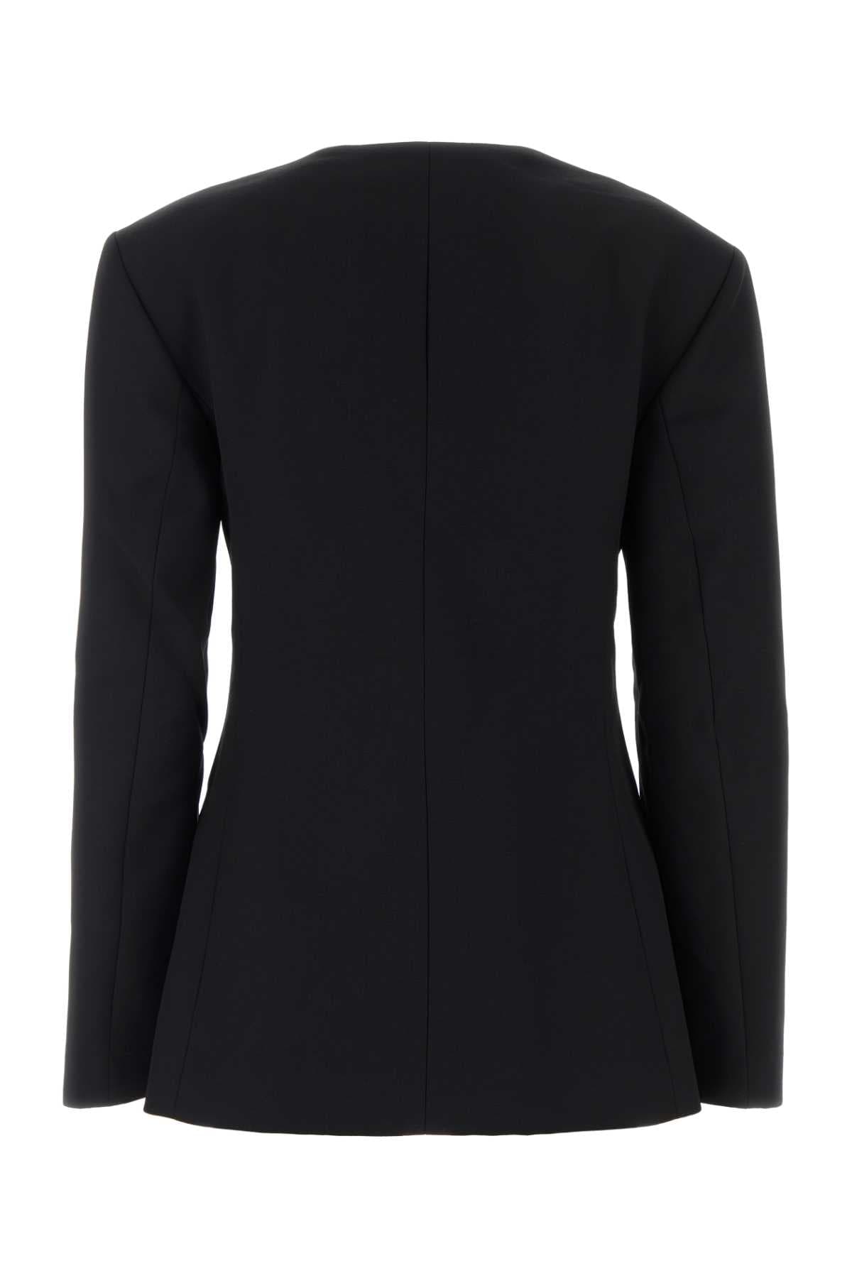 Black twill Huds blazer - мініатюра 2