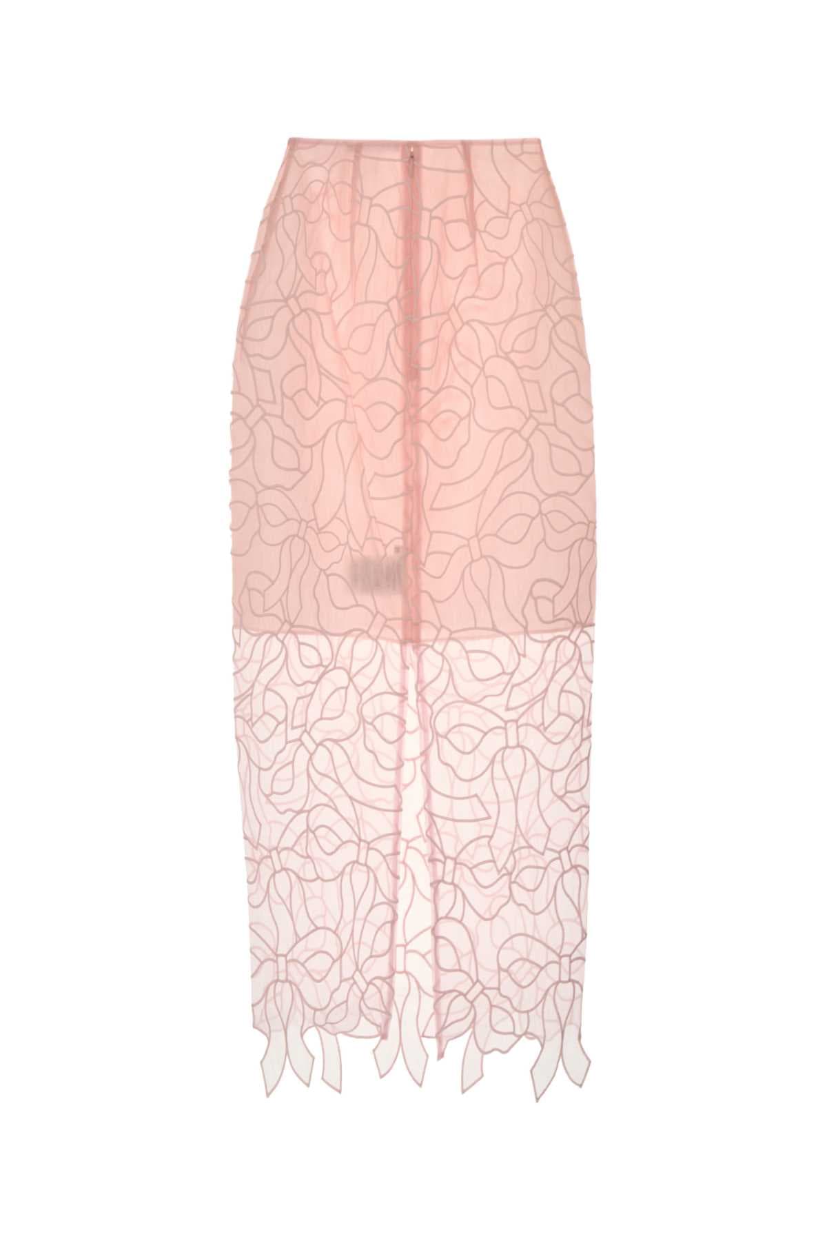 Pink organza skirt - мініатюра 2