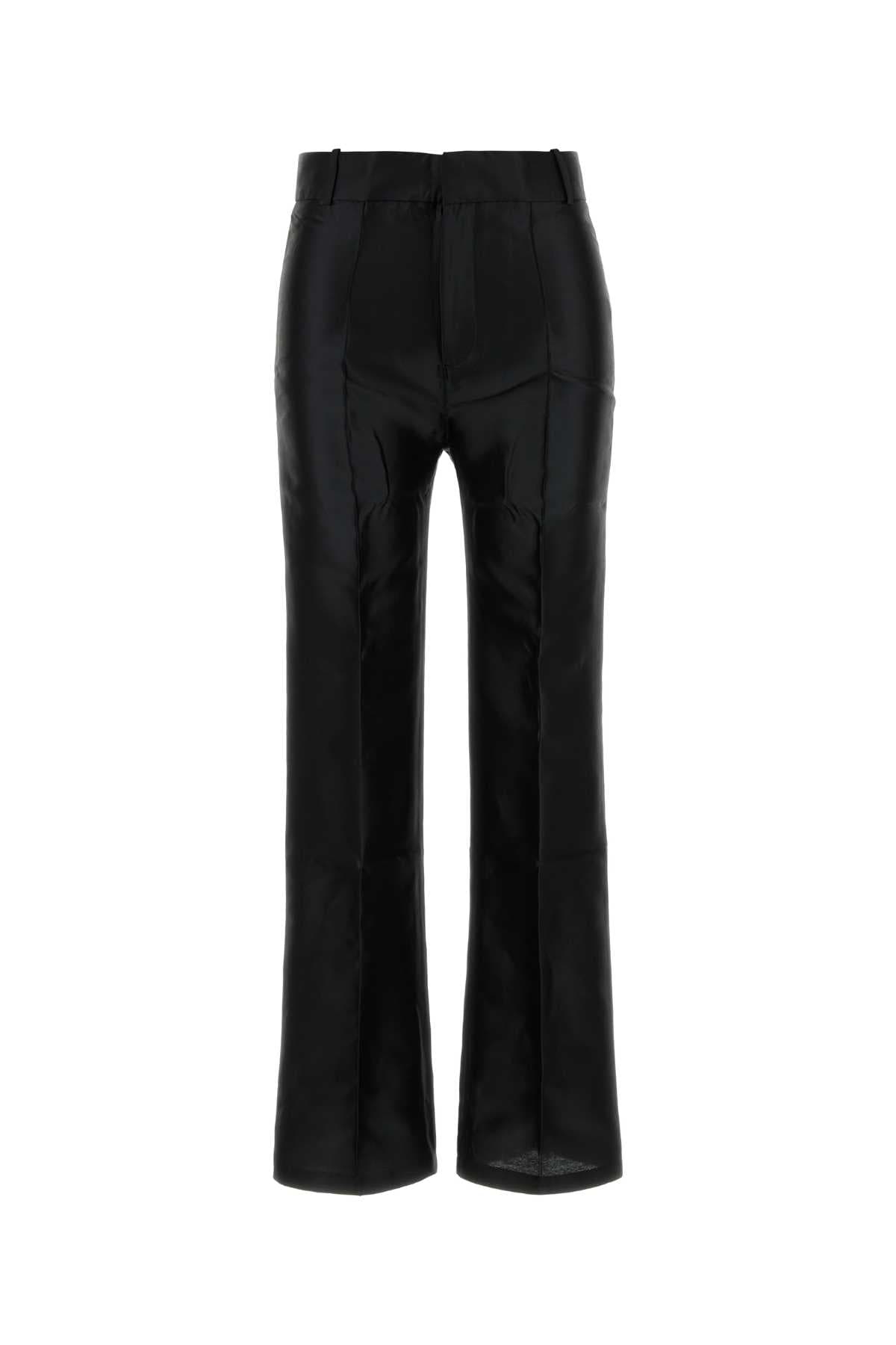 Black jacquard Yoshimoto pant