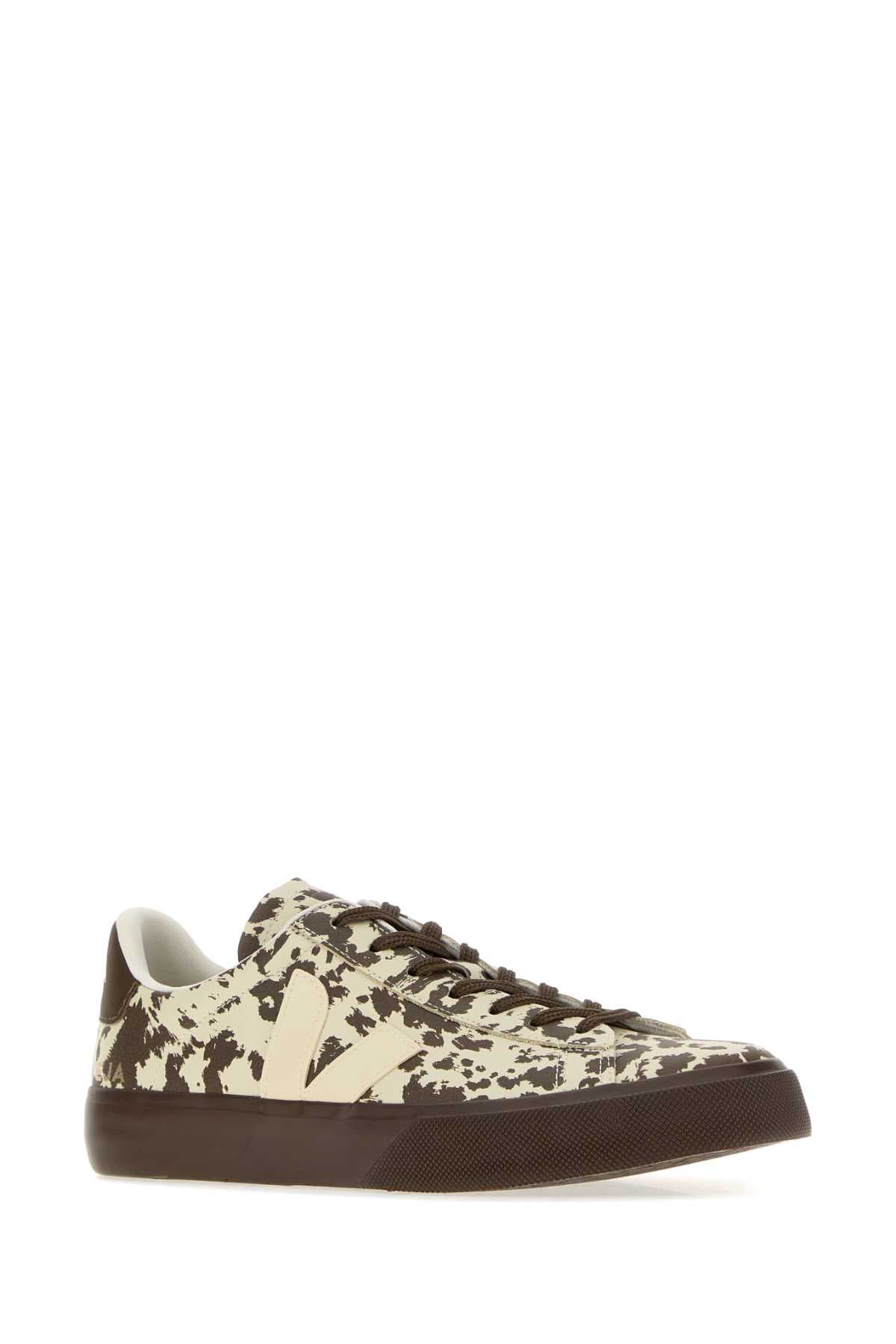 Printed leather Campo sneakers - мініатюра 2