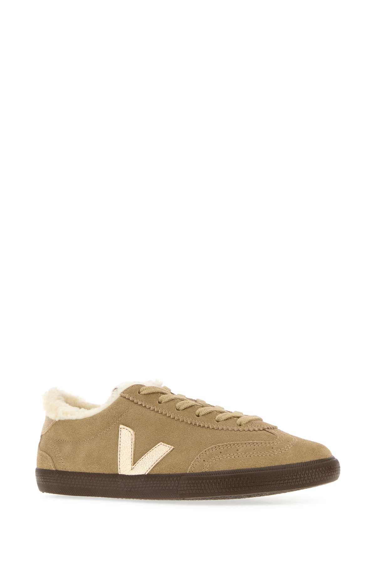 Beige suede Volley Winter sneakers - мініатюра 2