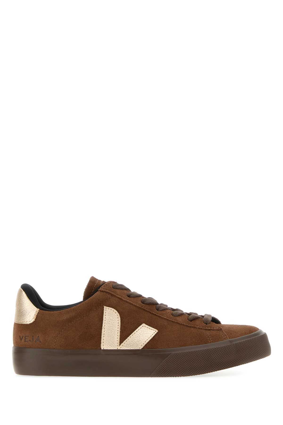 Chocolate suede Campo sneakers