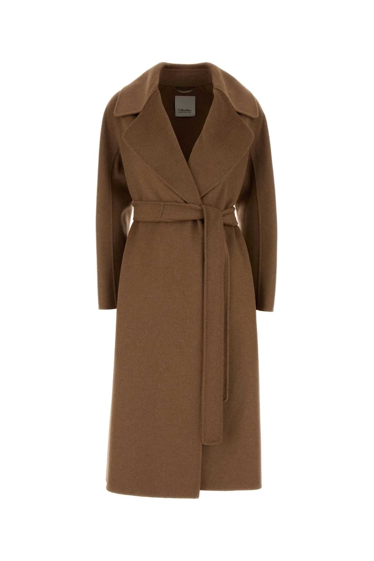 Camel wool blend Maris coat