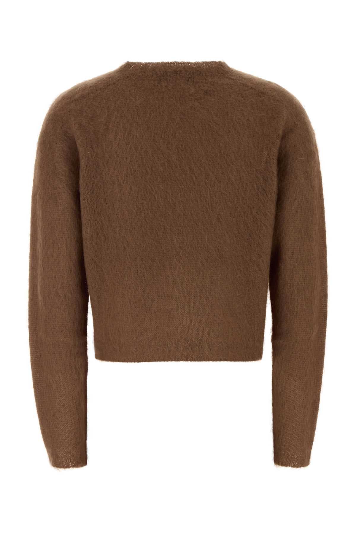 Brown nylon blend Campale sweater - мініатюра 2