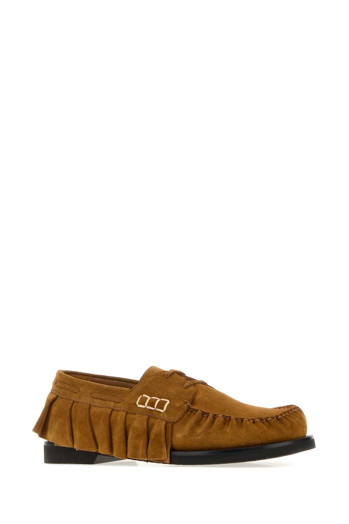 Camel suede loafers - мініатюра 2