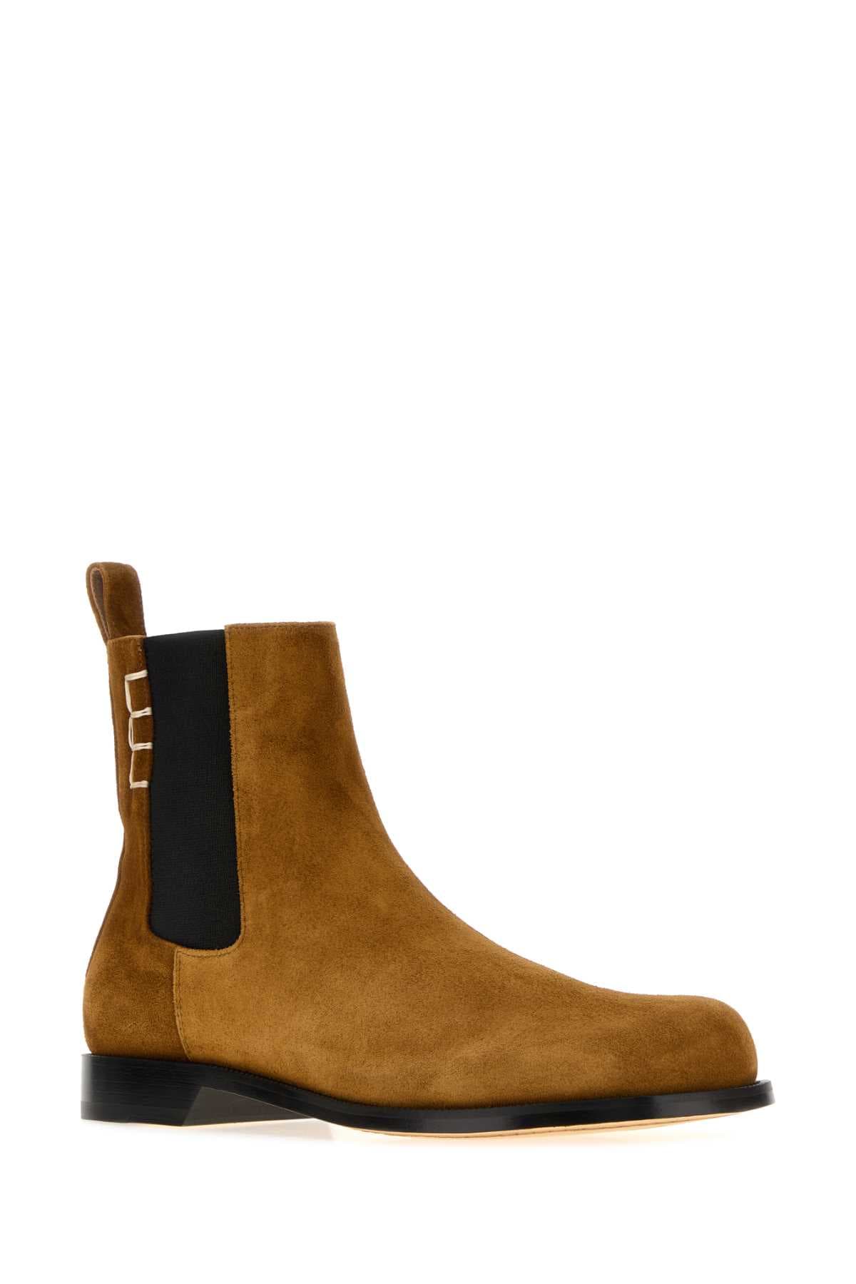 Camel suede ankle boots - мініатюра 2