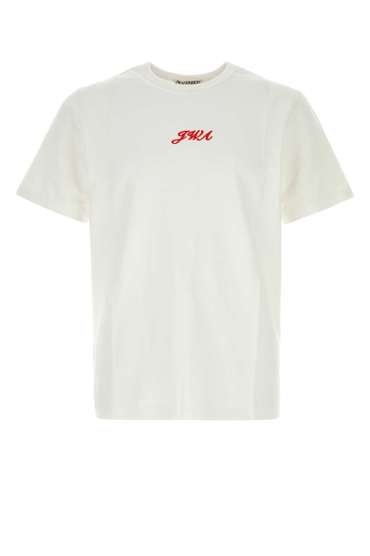 White cotton t-shirt