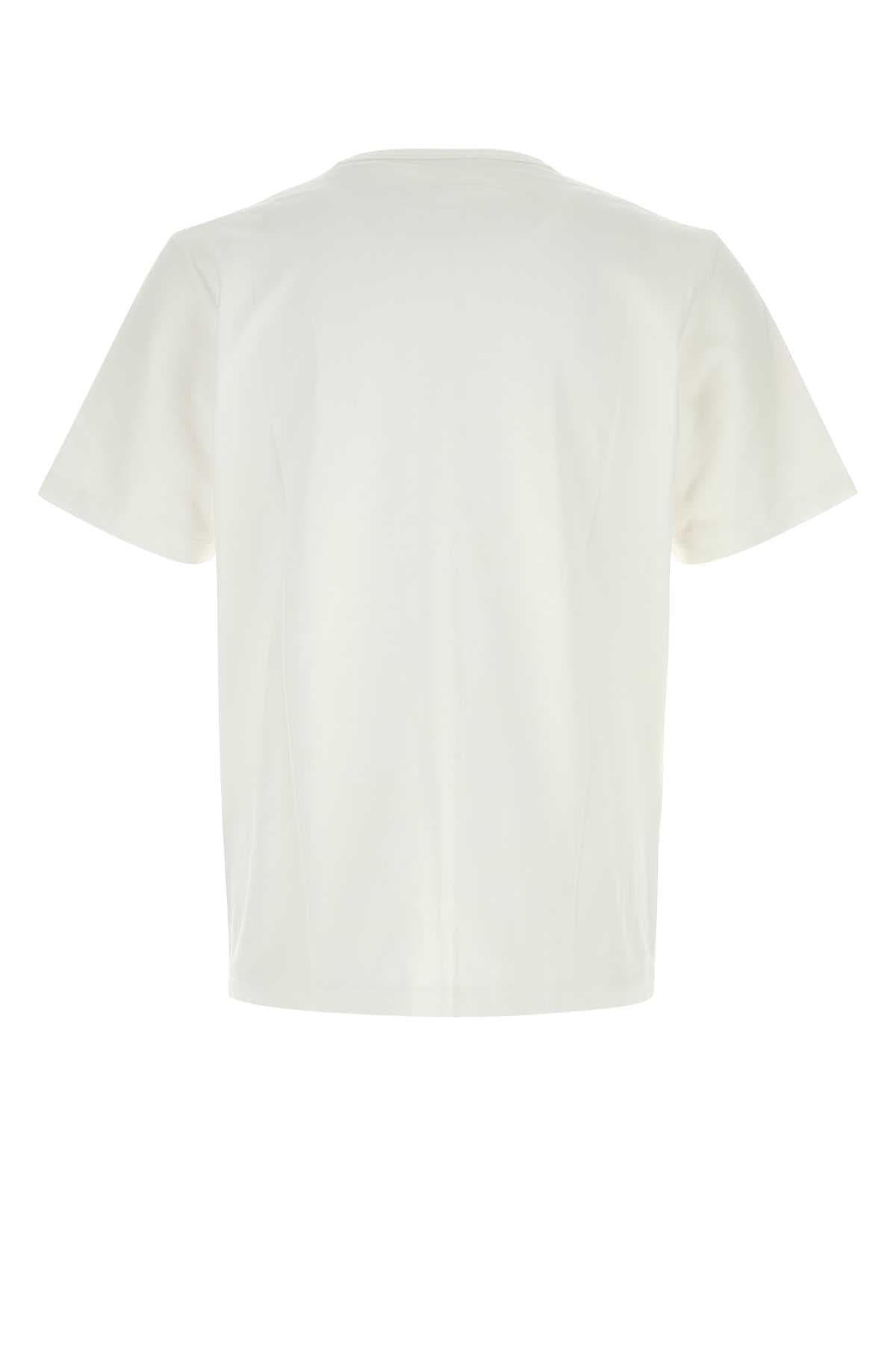 White cotton t-shirt - мініатюра 2