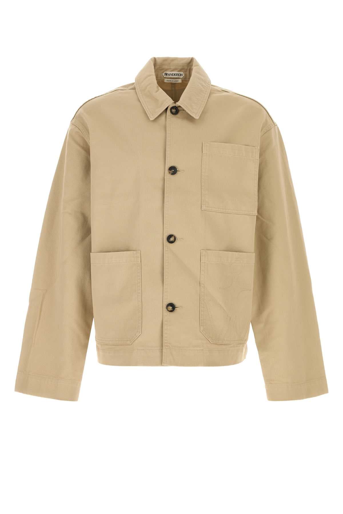 Cappuccino cotton jacket